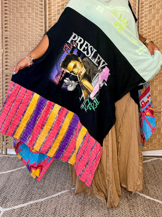 2XL-5XL Elvis Pressley/Foo Fighters/Grow Trio Tee