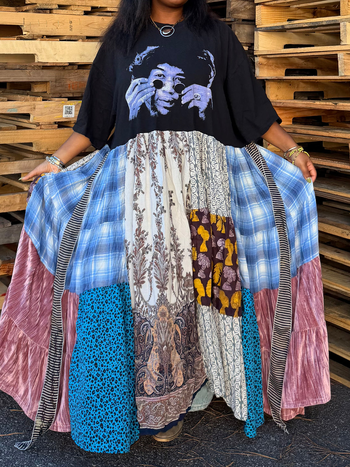 2XL-4XL Jimi Hendrix Maxi Tee