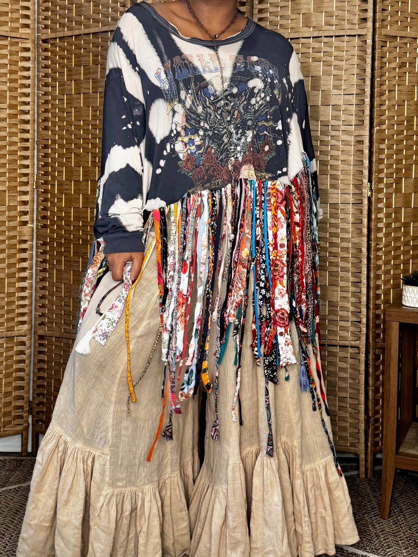 Extra Small-2XL World Tour Fringe Poncho