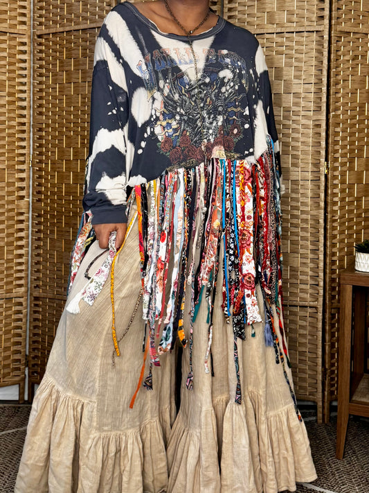 Extra Small-2XL World Tour Fringe Poncho