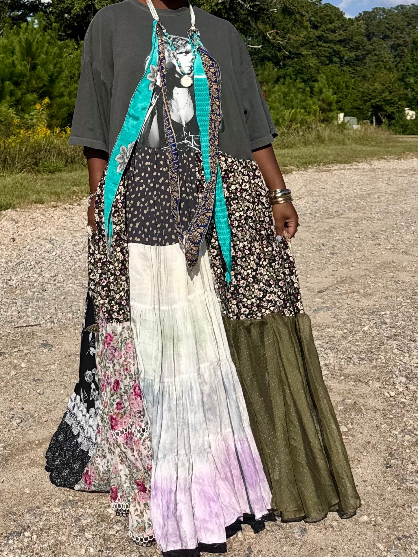 1XL-5XL Stevie Nicks Maxi Tee