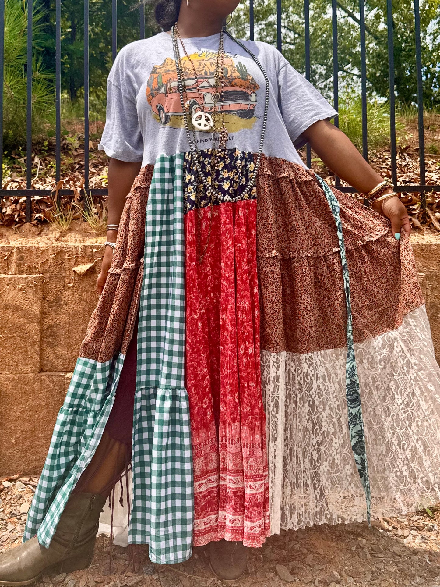 Large-2XL Open Road Maxi Tee