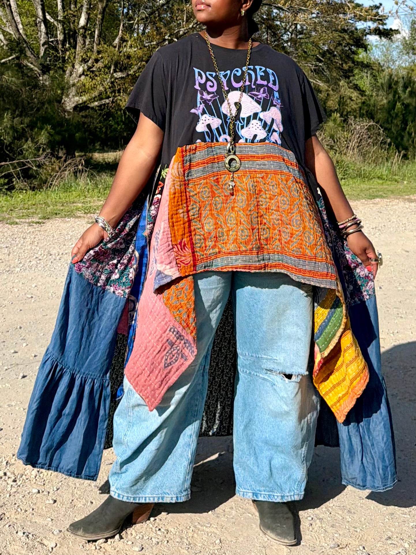 XXS- Extra Large Mushroom Maxi Tee