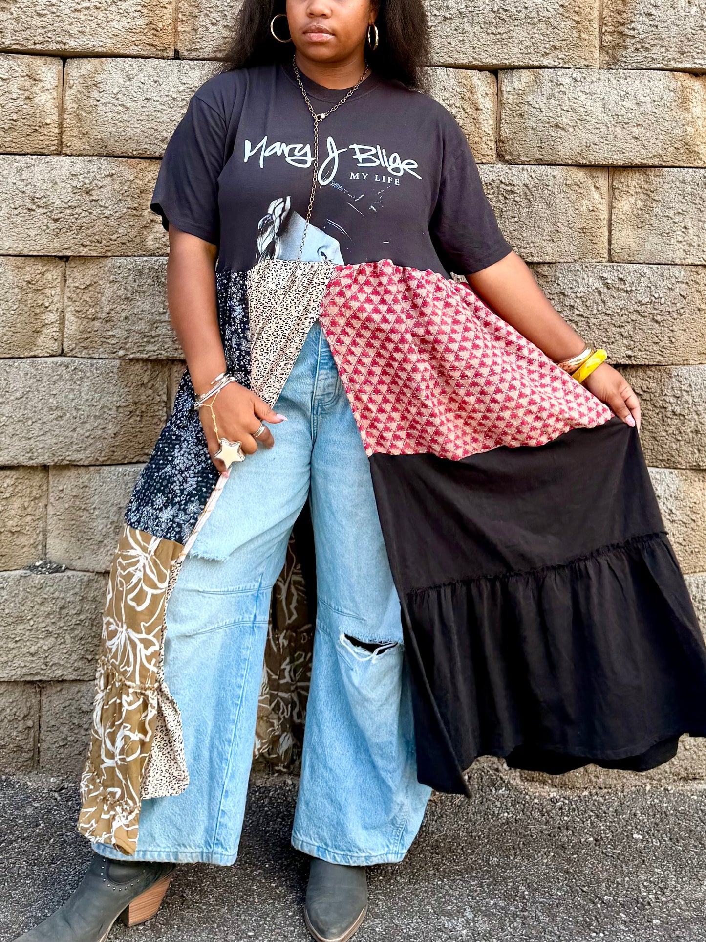 Extra Small-Extra Large Mary J Blige Maxi Tee
