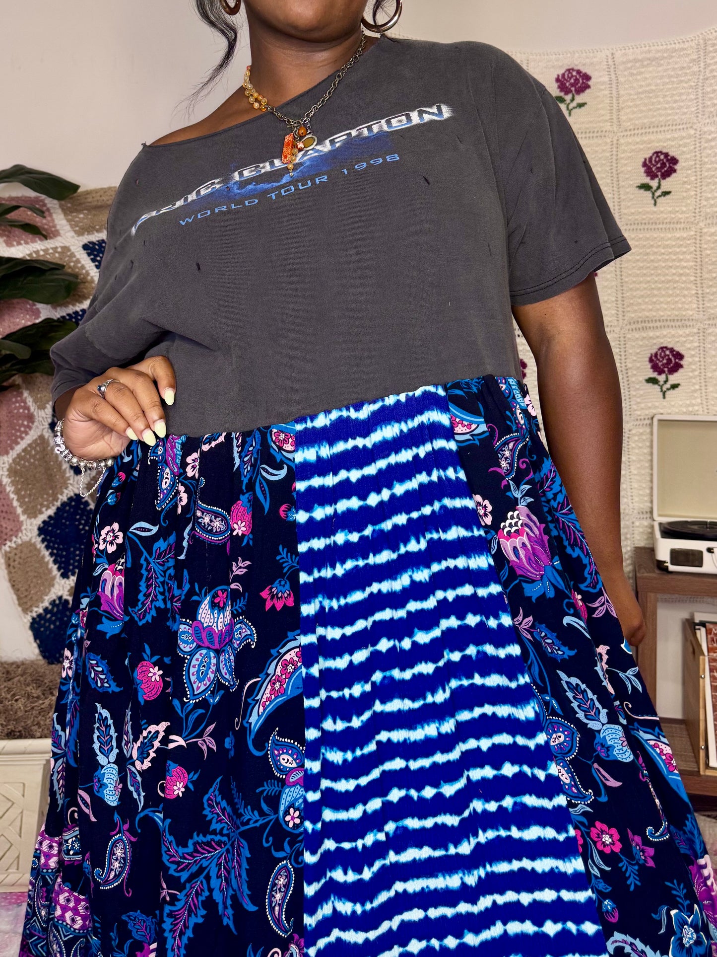 Large-2XL Eric Clapton Maxi Dress