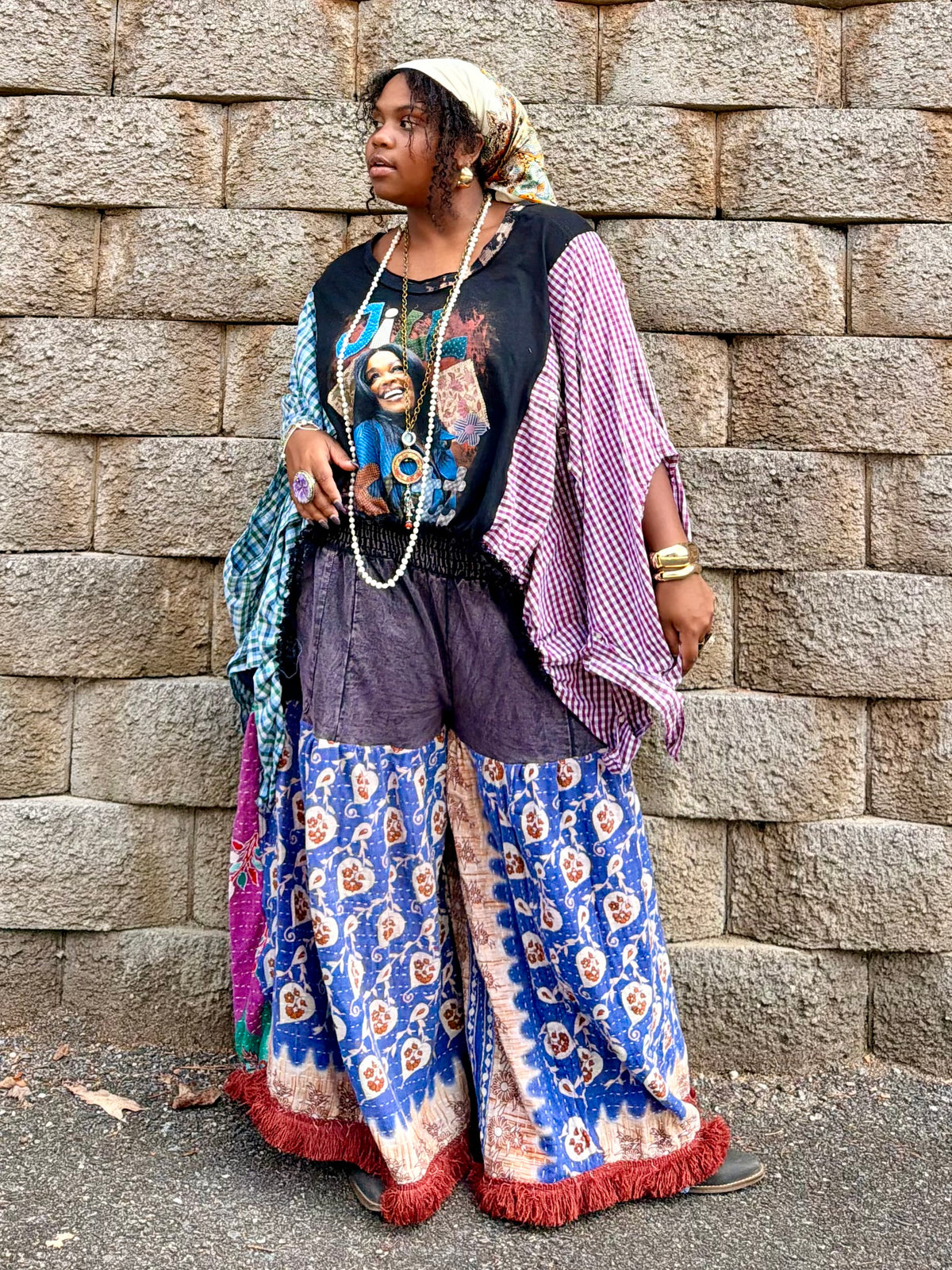 Medium-2XL Jill Scott Poncho Tee