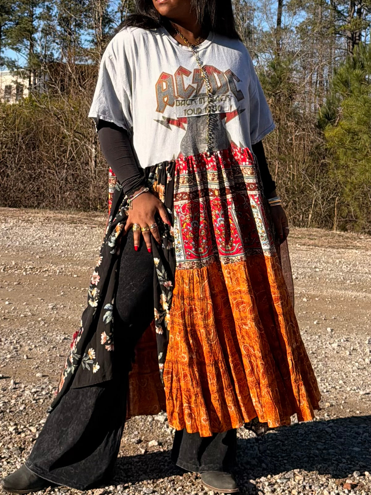 Large- 3XL ACDC Maxi Tee