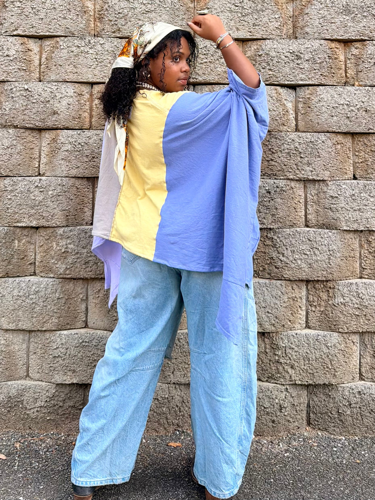 Extra Small- Extra Large Def Leppard/ Indie Rock Poncho Tee