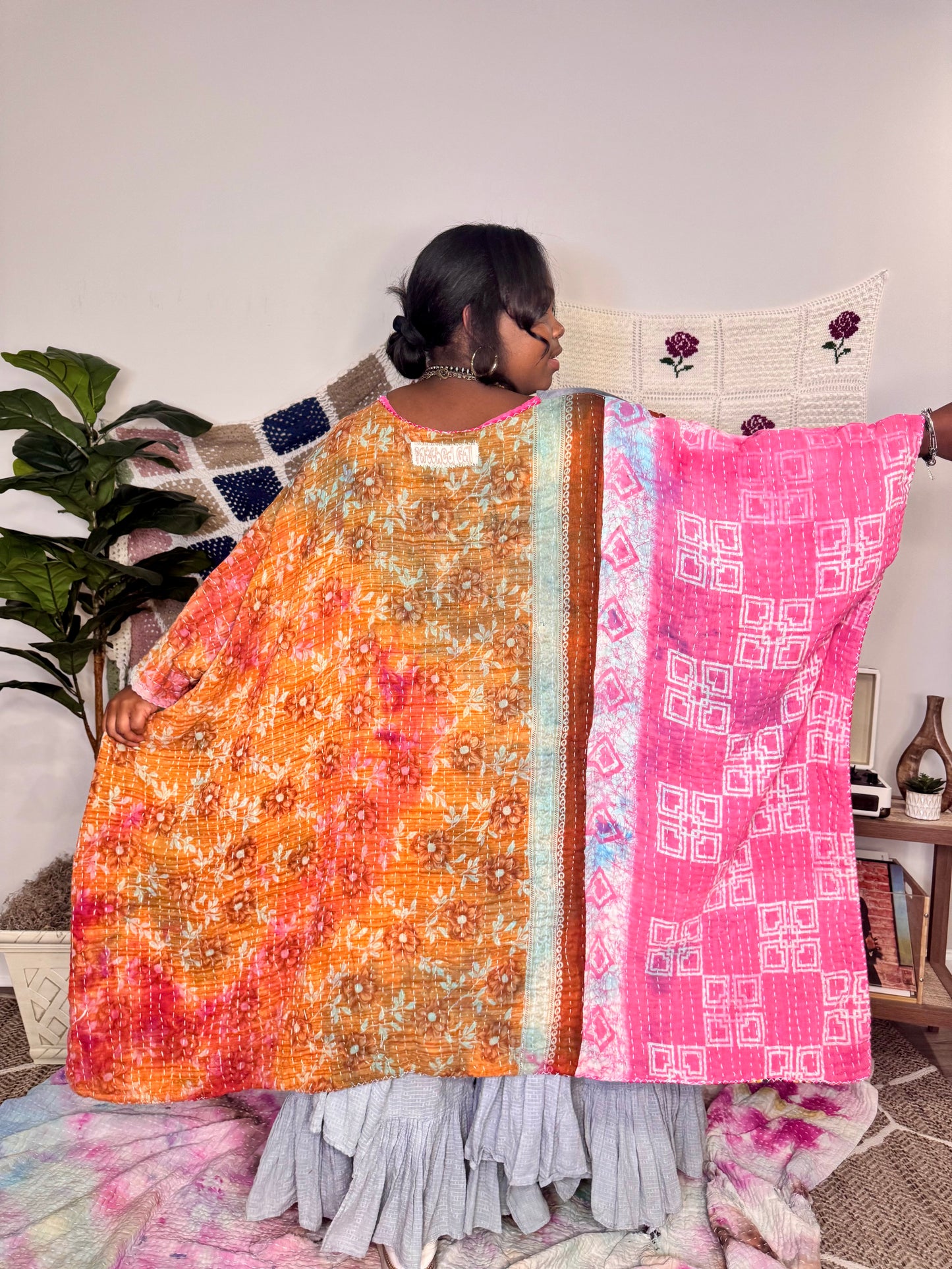 Small-3XL ACDC Kimono Tee