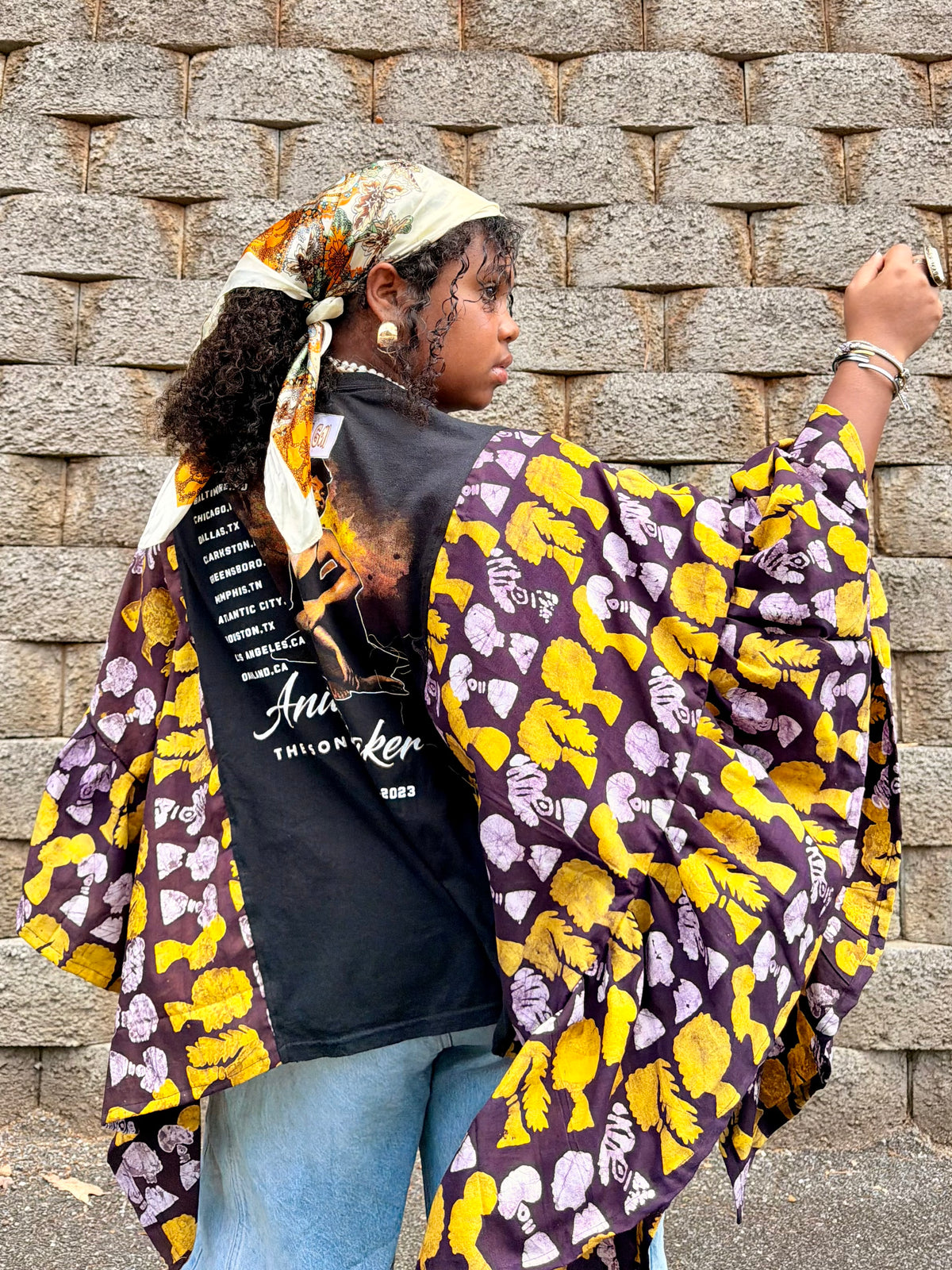 Small-2XL Anita Baker Kaftan Poncho