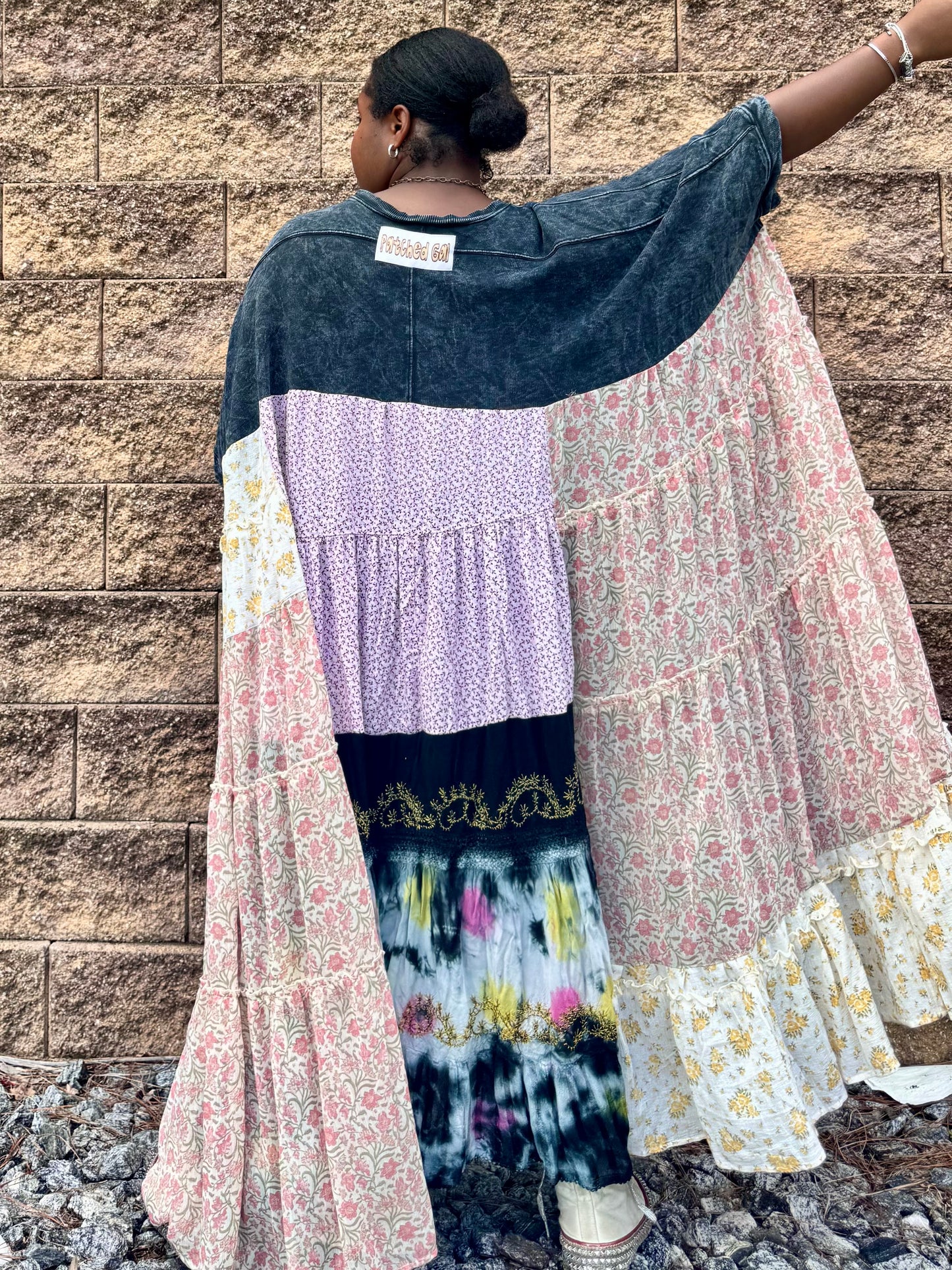 Extra Large-5XL Crewneck Swing Maxi Tee