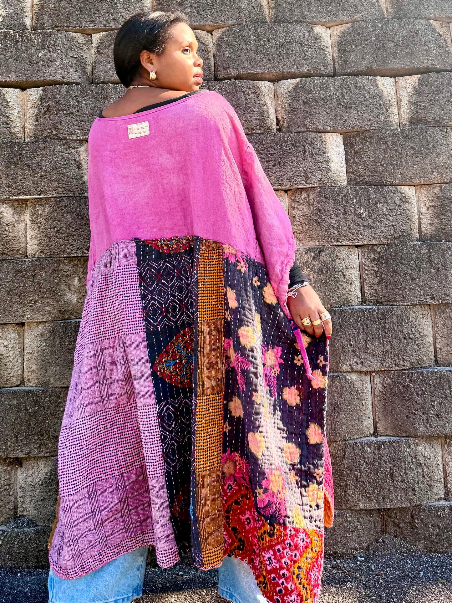 1XL-5XL Kantha Maxi Tee