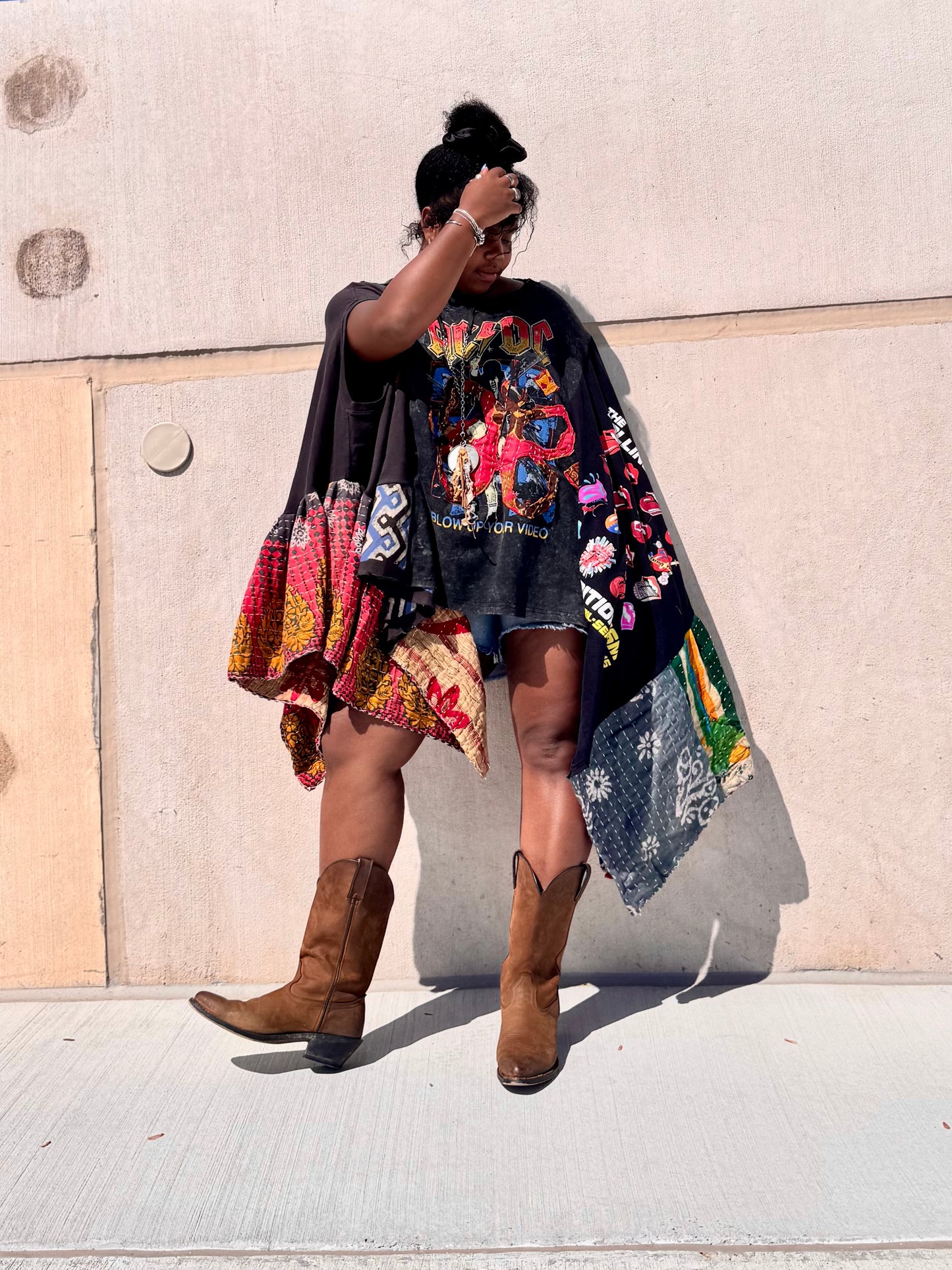 Medium-3XL ACDC/Rolling Stones Trio Tee