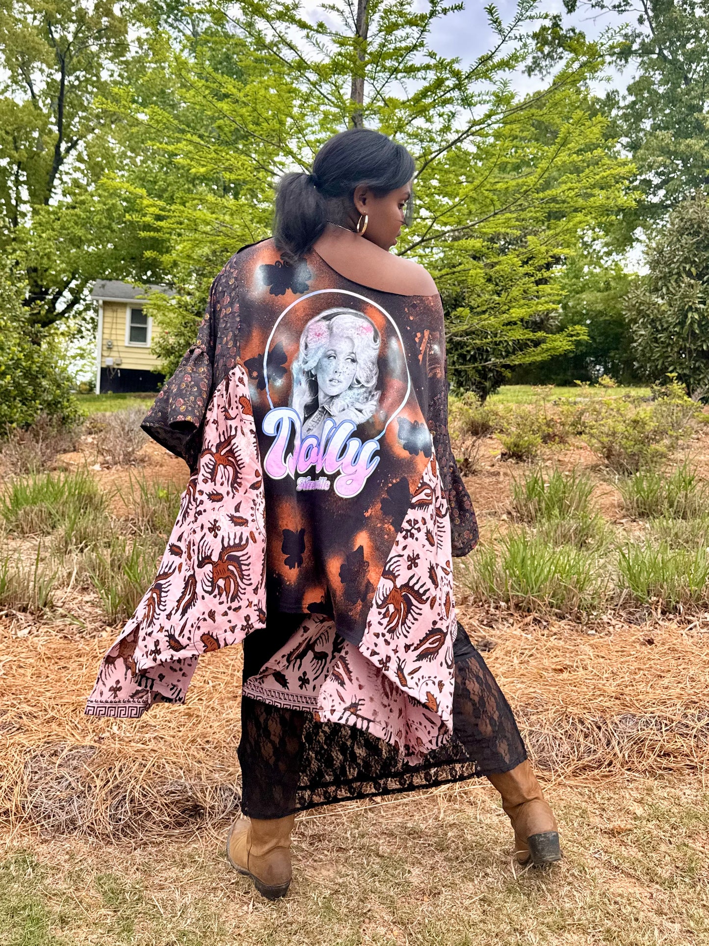Large-4XL Lainey/Dolly Kaftan Poncho