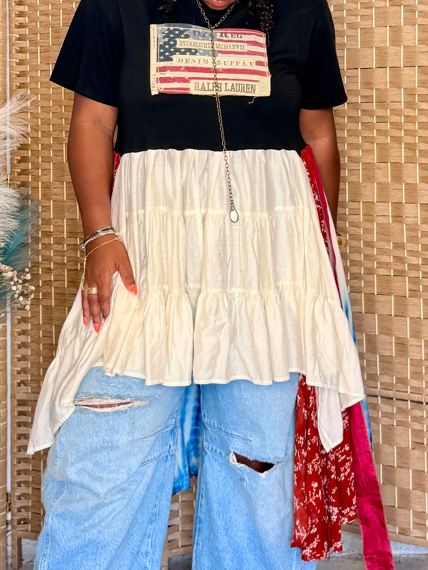 XXS-Extra Large USA Maxi Tee