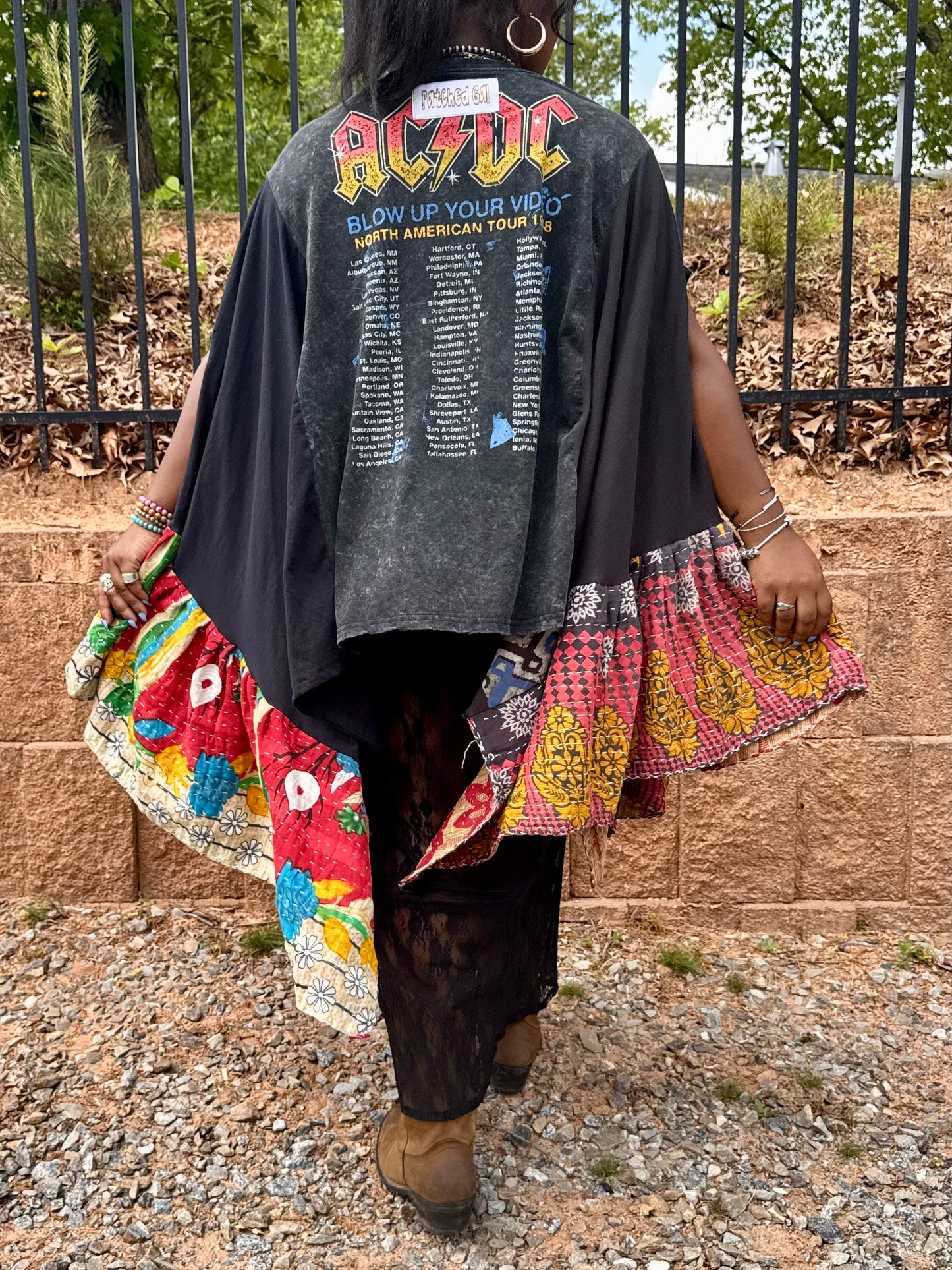 Medium-3XL ACDC/Rolling Stones Trio Tee