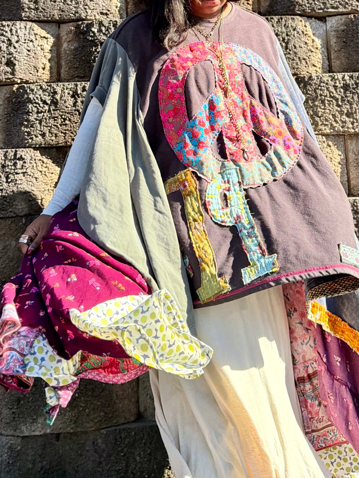 Large-5XL Peace Trio Tee