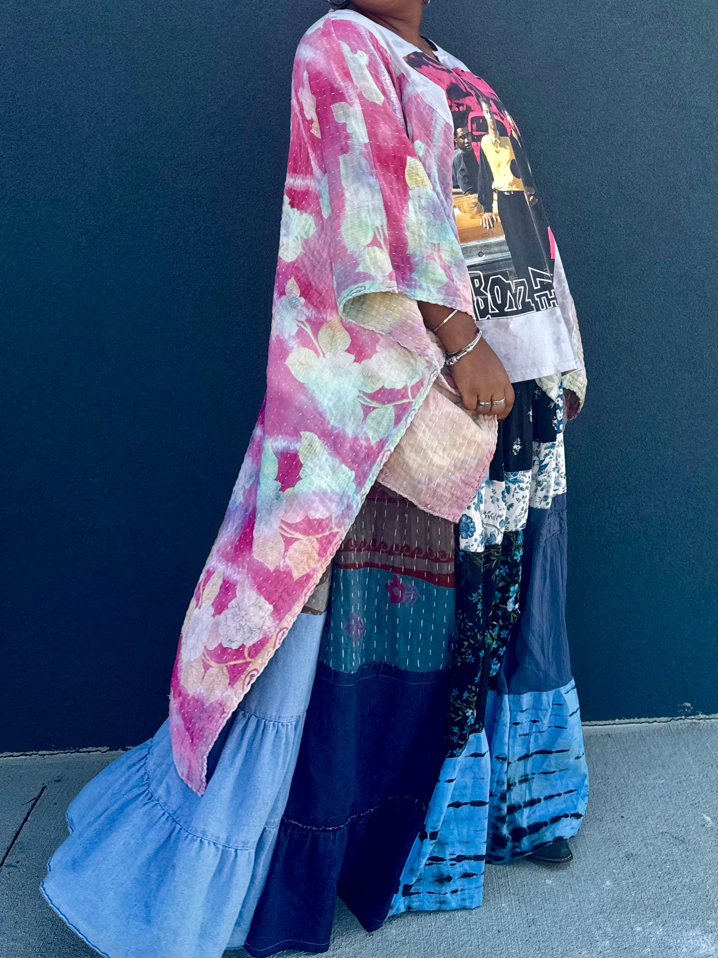 Small-3XL Ice Cube Kimono Tee