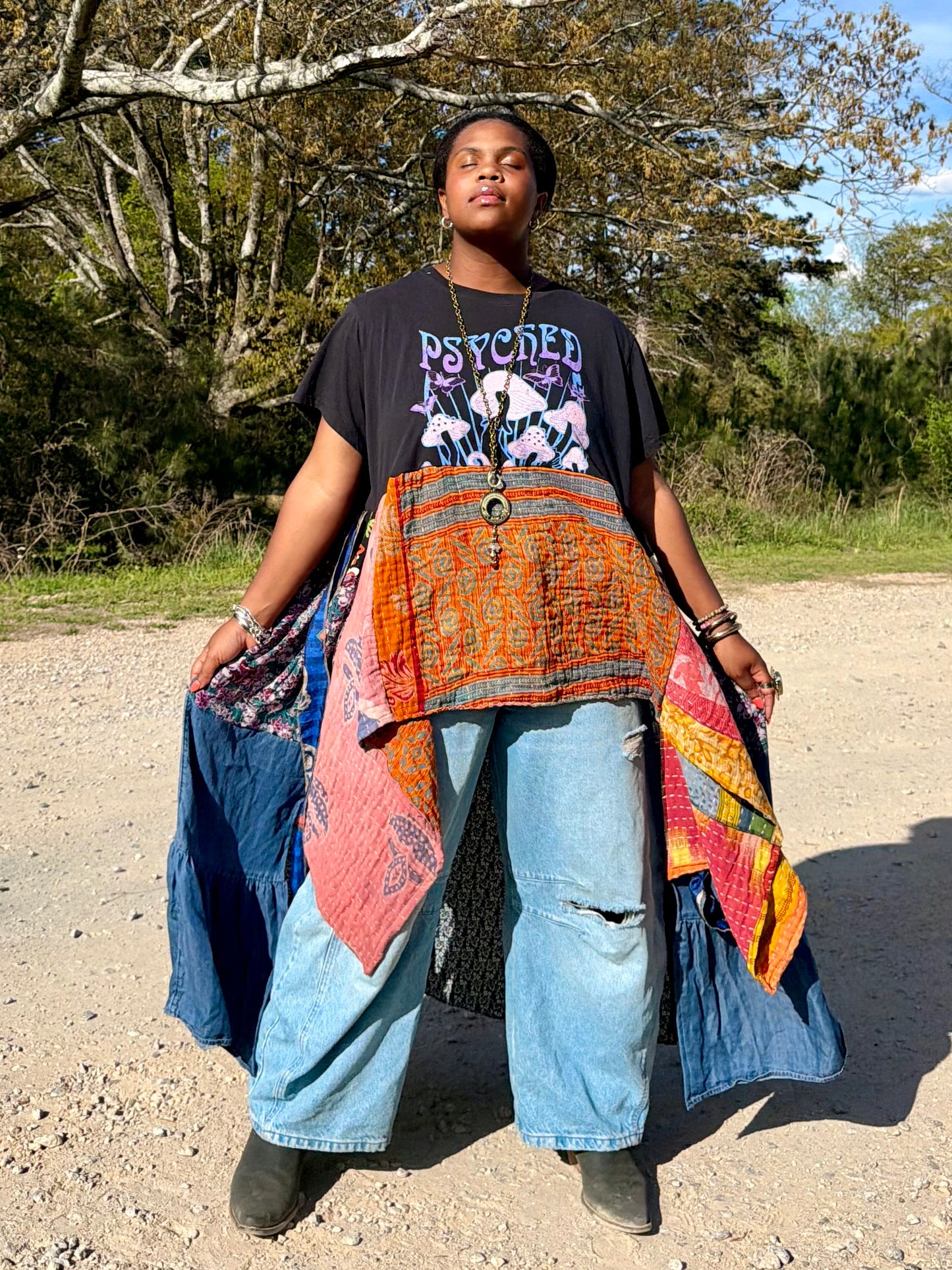 XXS- Extra Large Mushroom Maxi Tee