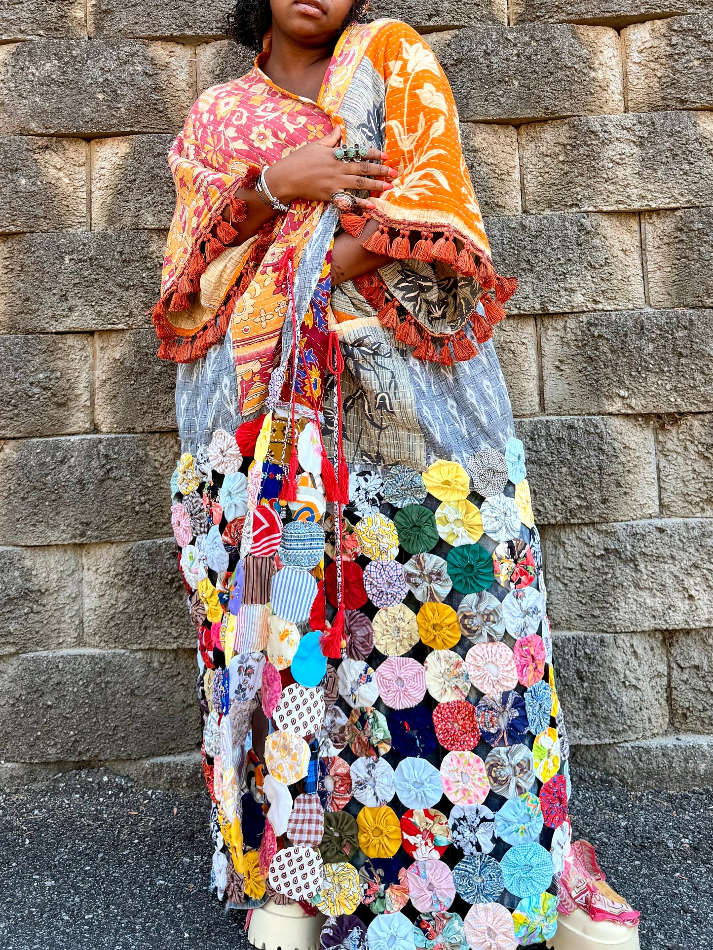 Large-5XL Quilted Duster