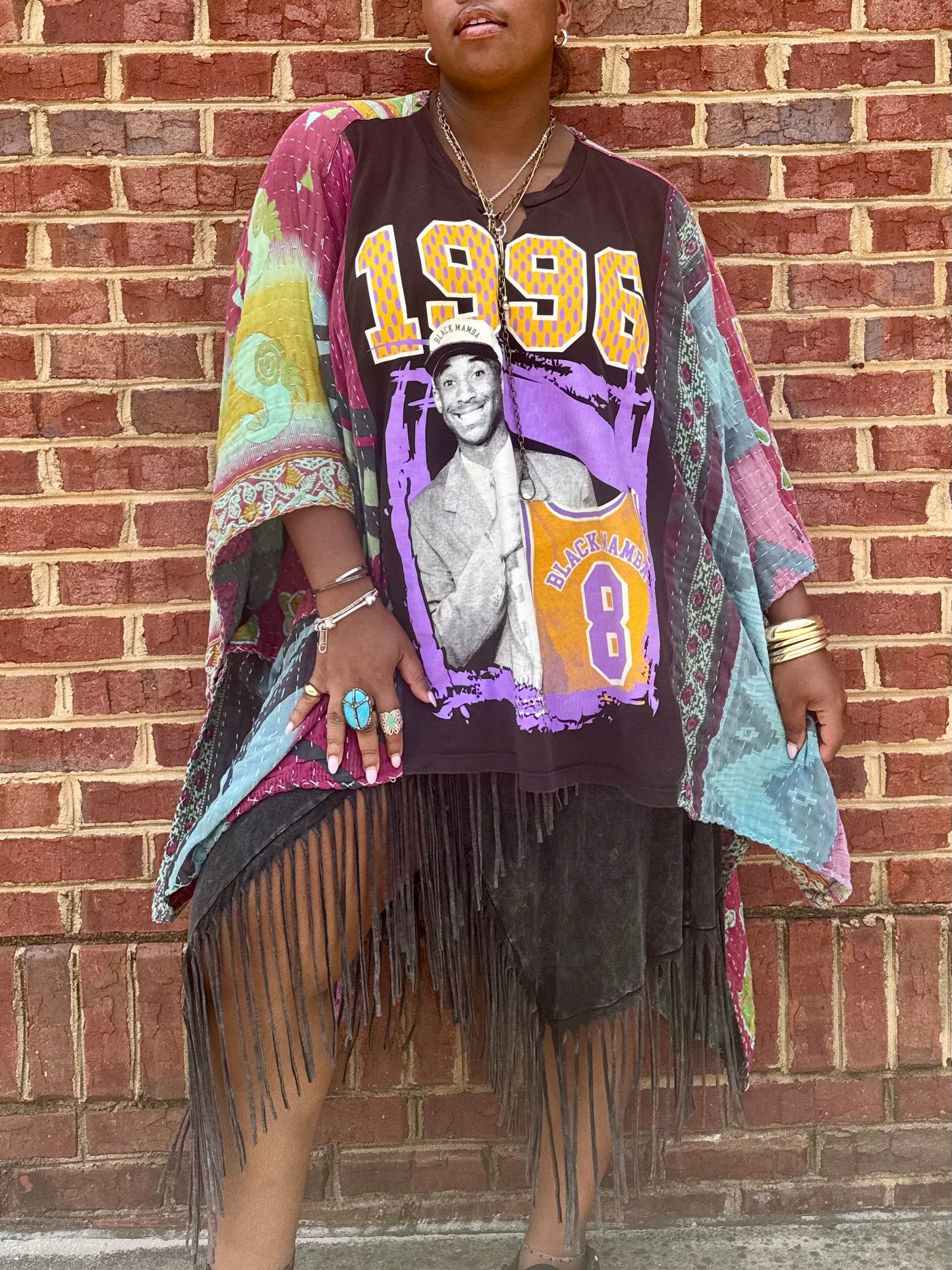 Small-3XL Kobe Bryant Kimono Tee