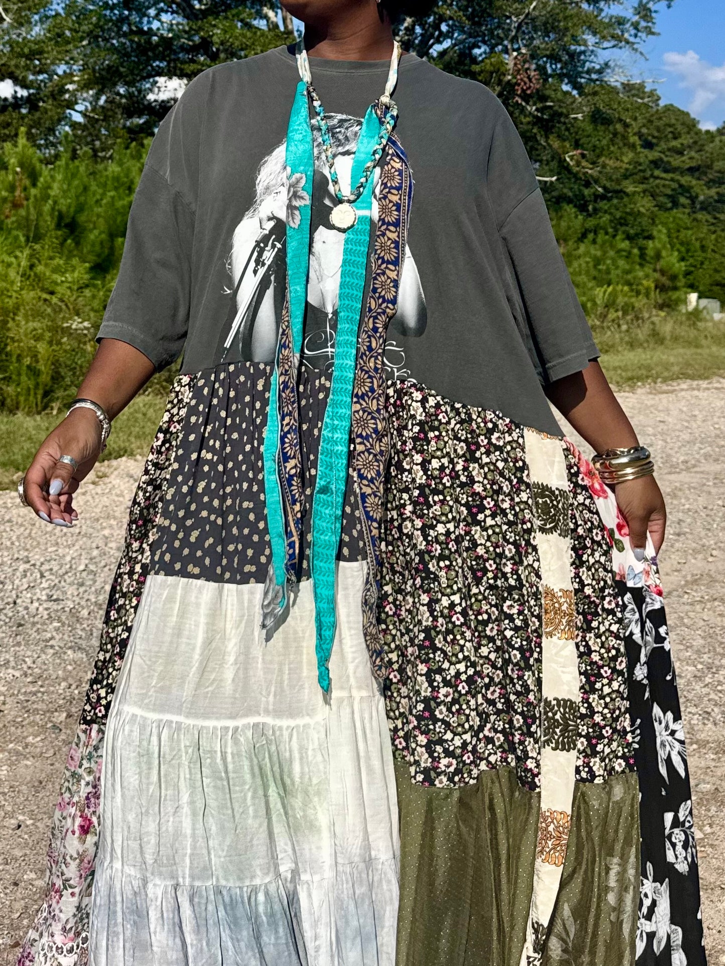 1XL-5XL Stevie Nicks Maxi Tee