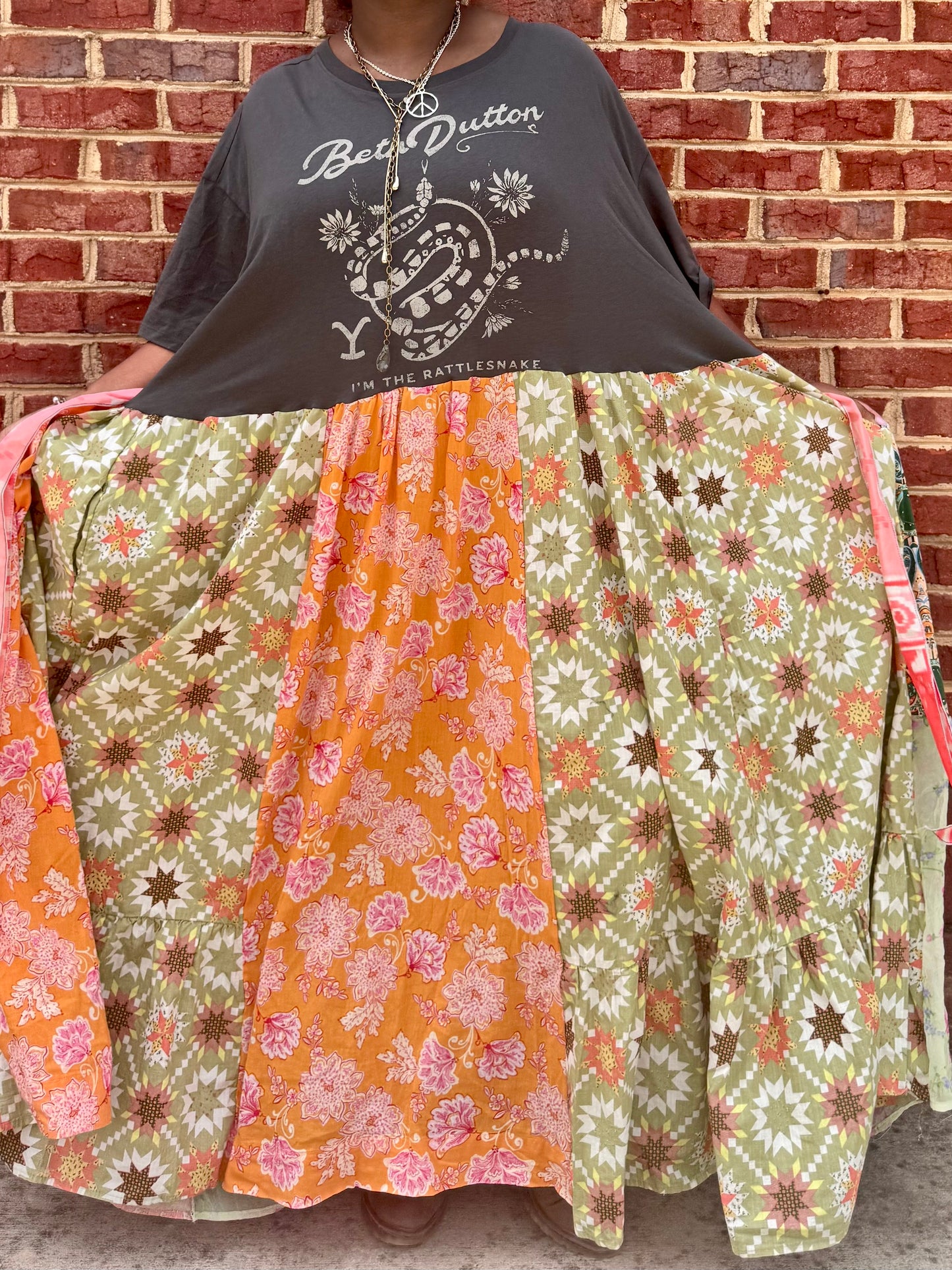 2XL-5XL Beth Dutton Maxi Dress