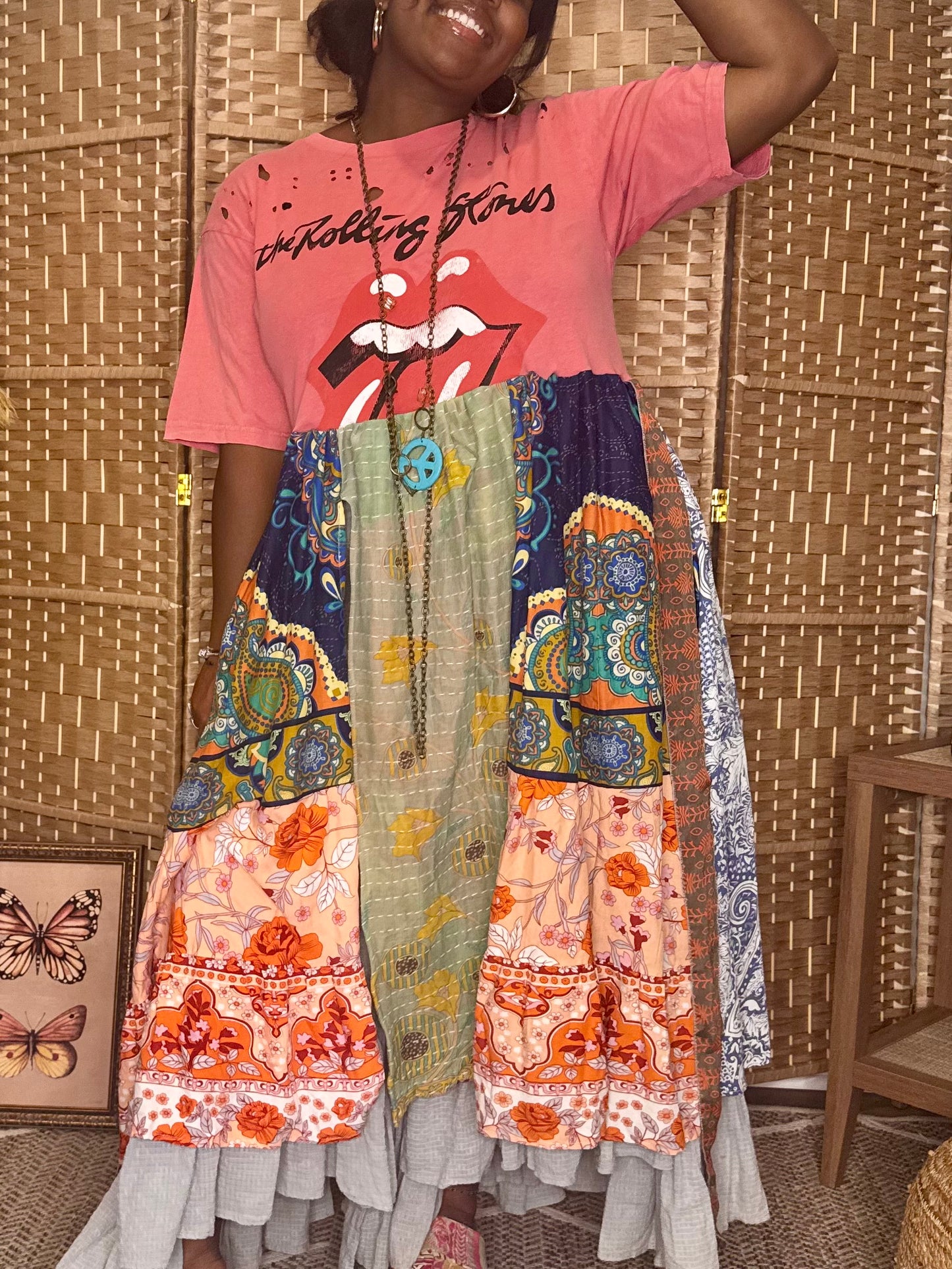 Extra Small-Extra Large Rolling Stones Maxi Tee