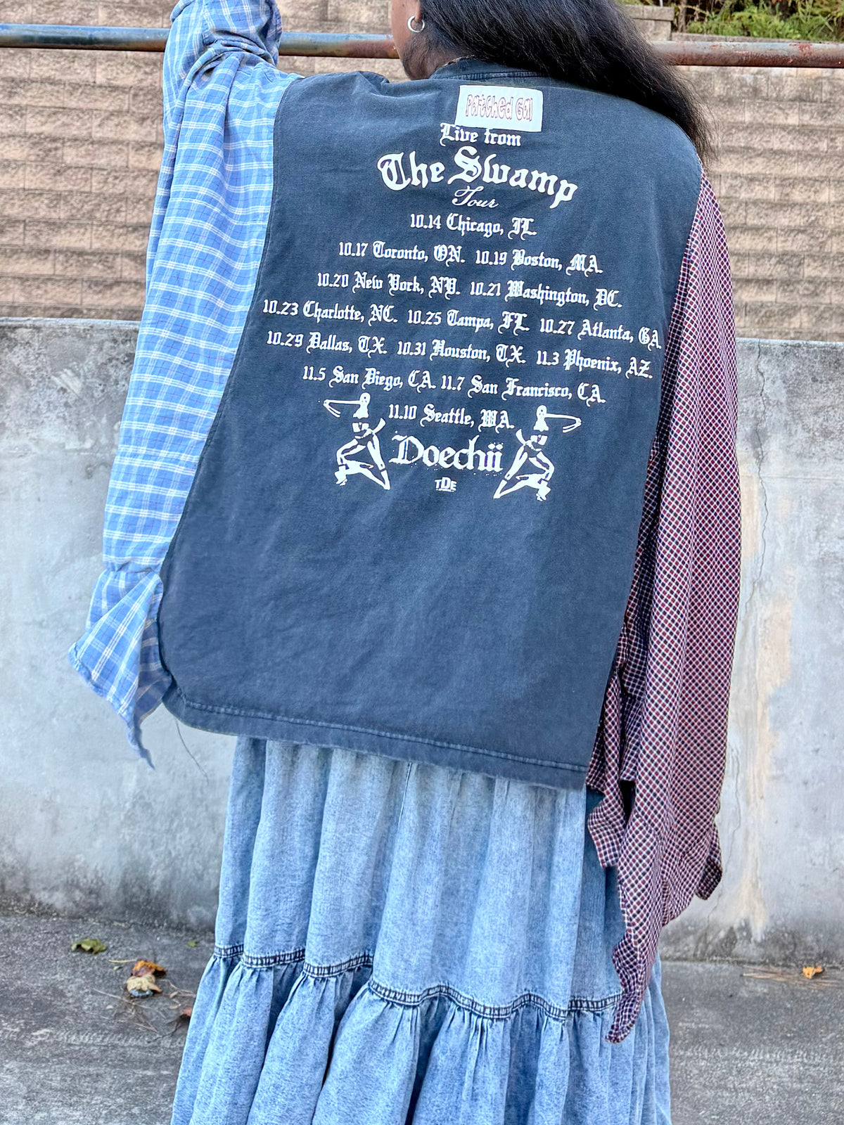 Large-4XL Doechii Poncho Tee
