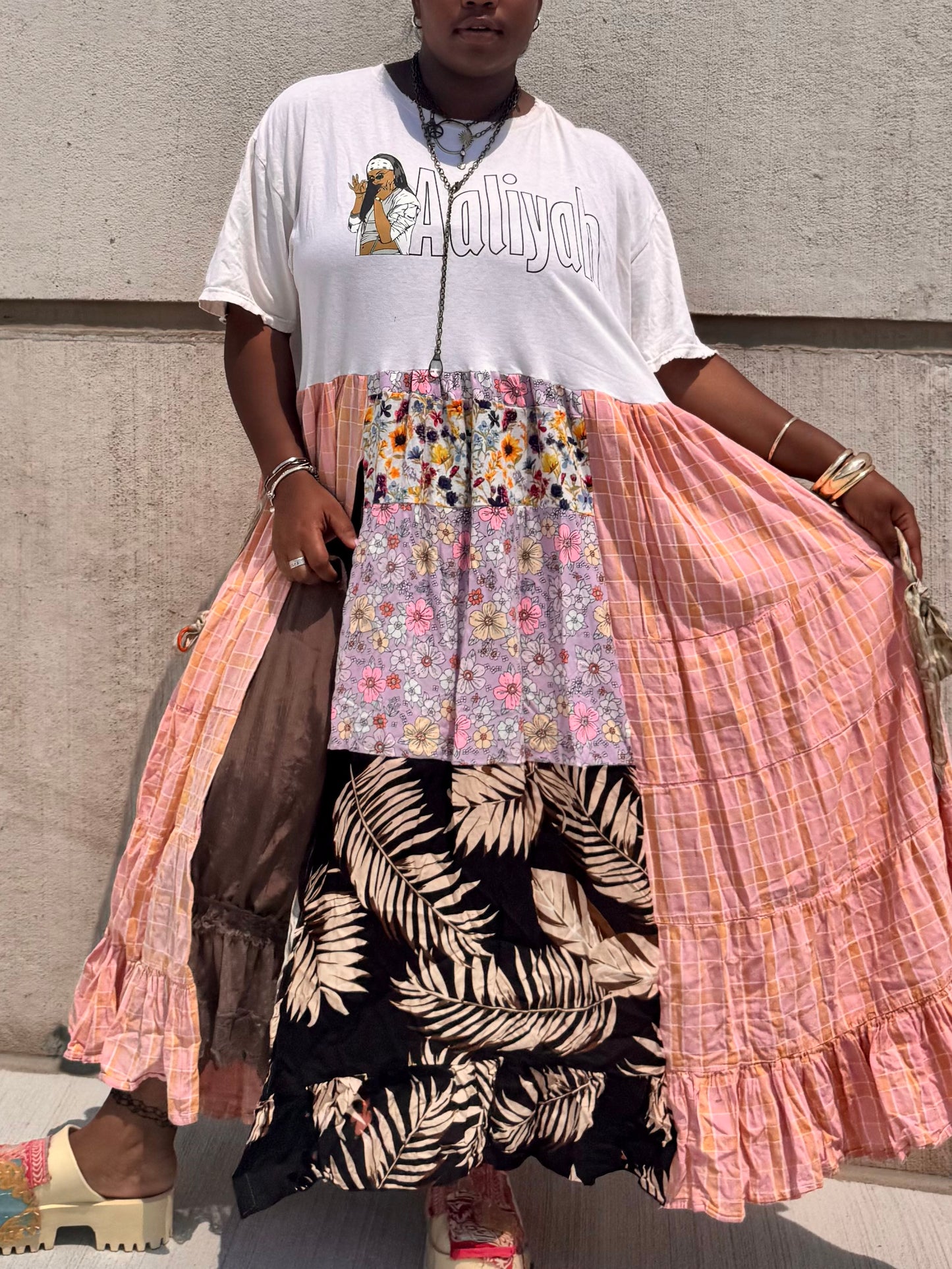 Medium-1XL Aaliyah Maxi Tee