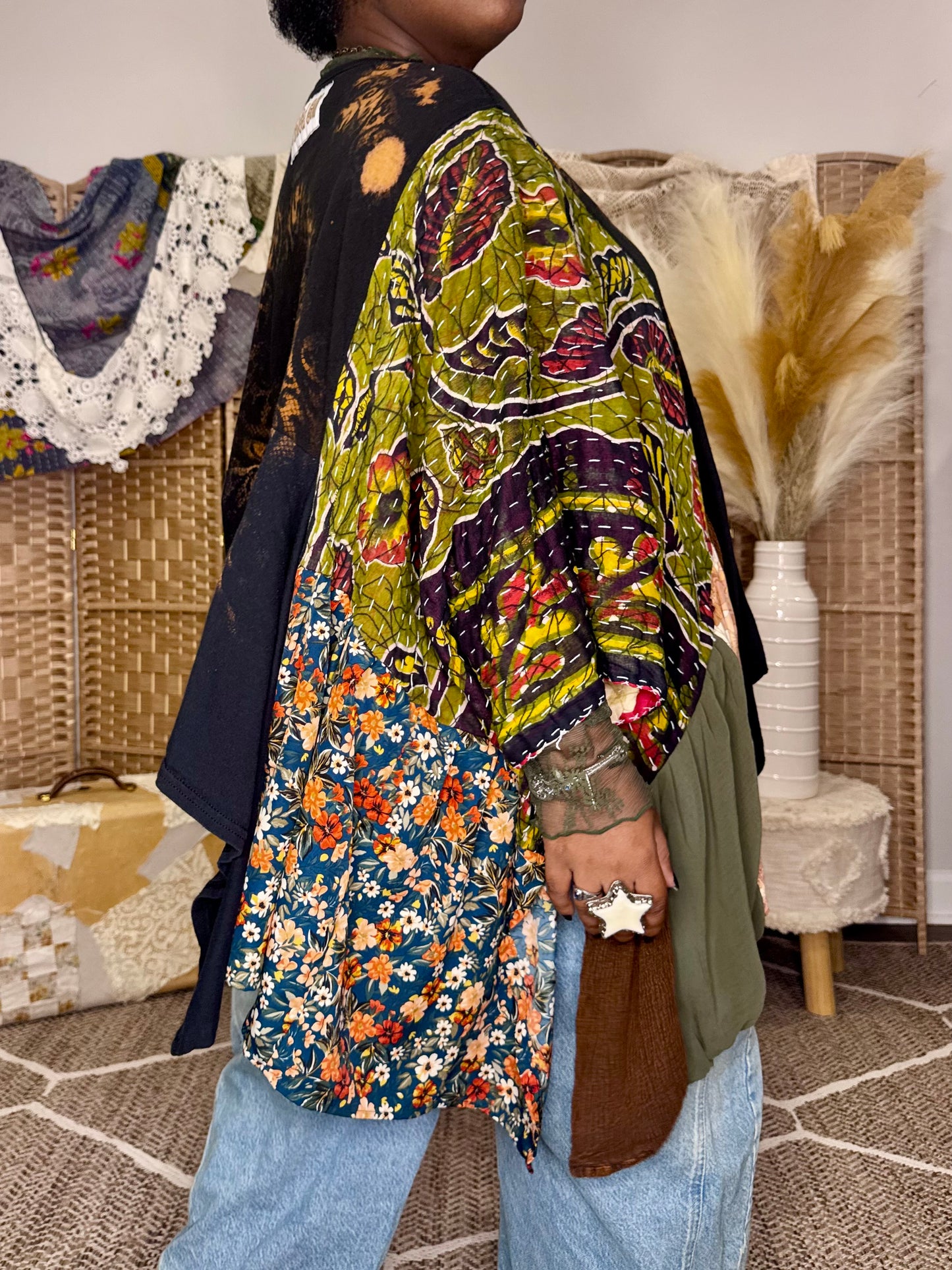 Small-3XL Bob Marley Kaftan Poncho