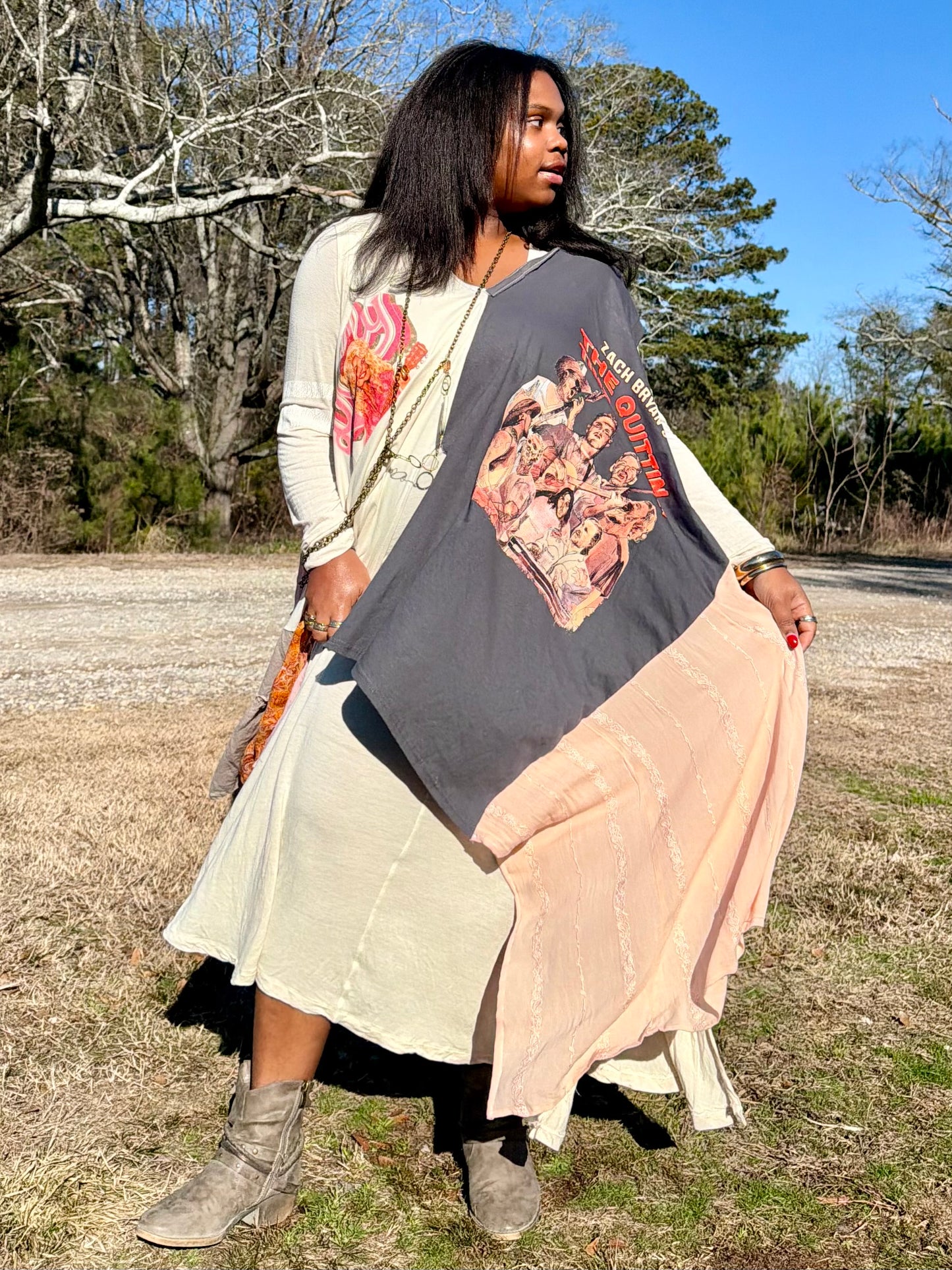 Large- 4XL Dolly Parton/Zach Bryon Duo Tee