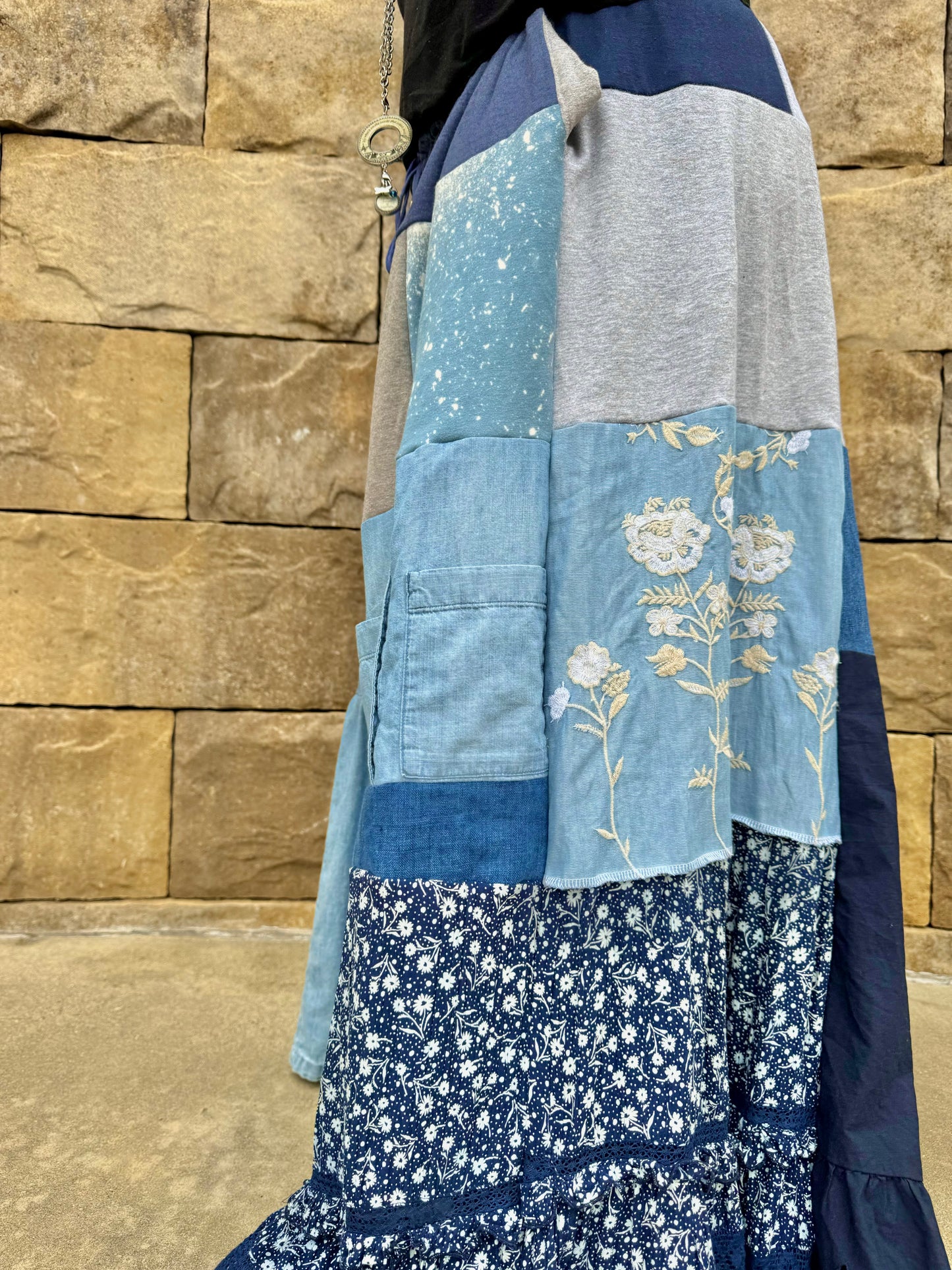 Small-4XL Denim Luxury Sweatpants