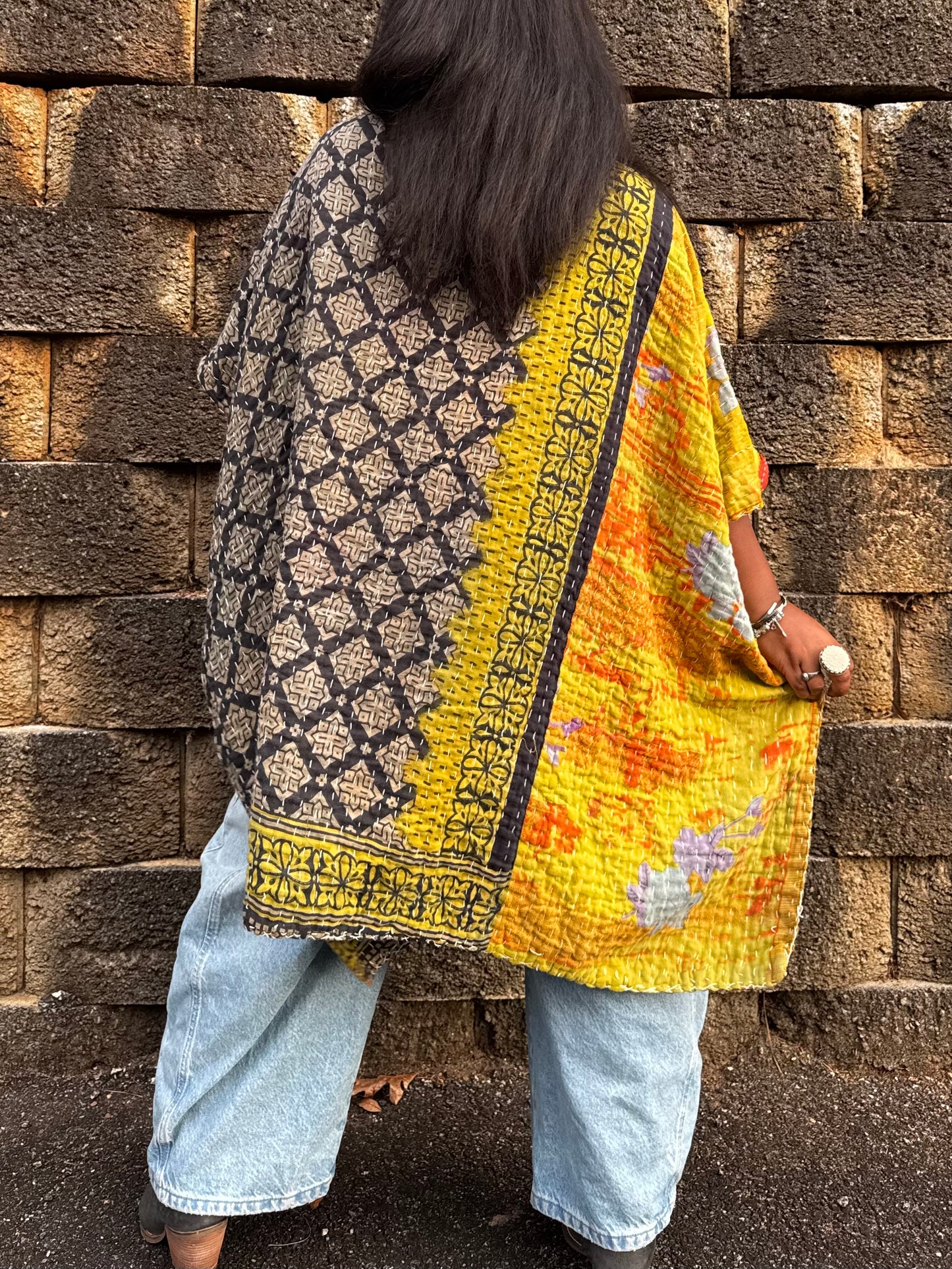 Small-2XL Bowie Kimono Tee