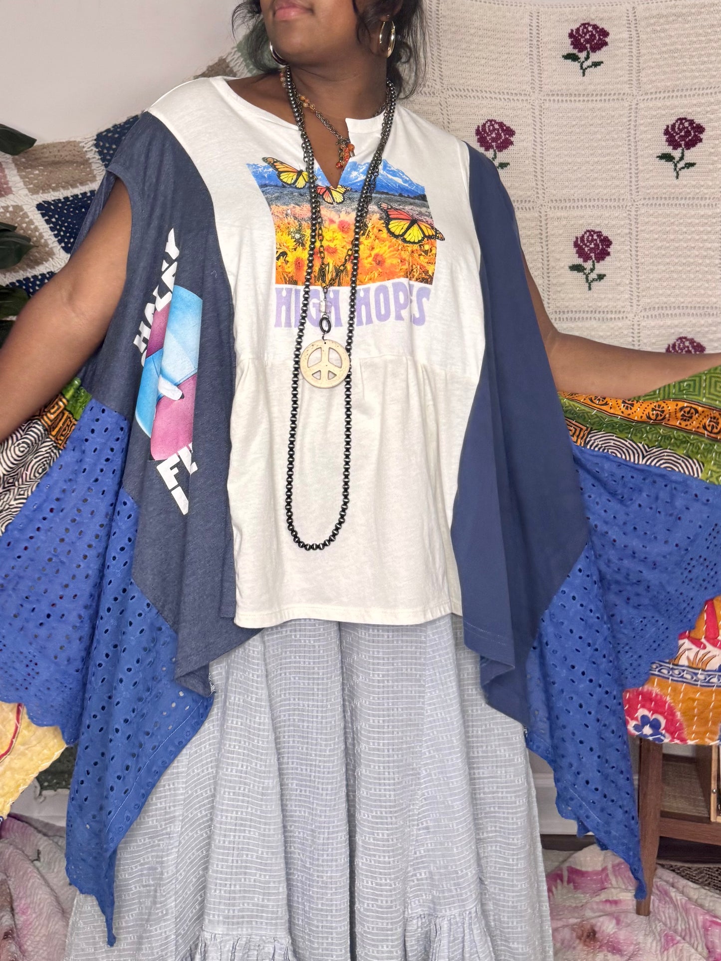 XXS-Extra Large Harry Styles/High Hopes Trio Tee