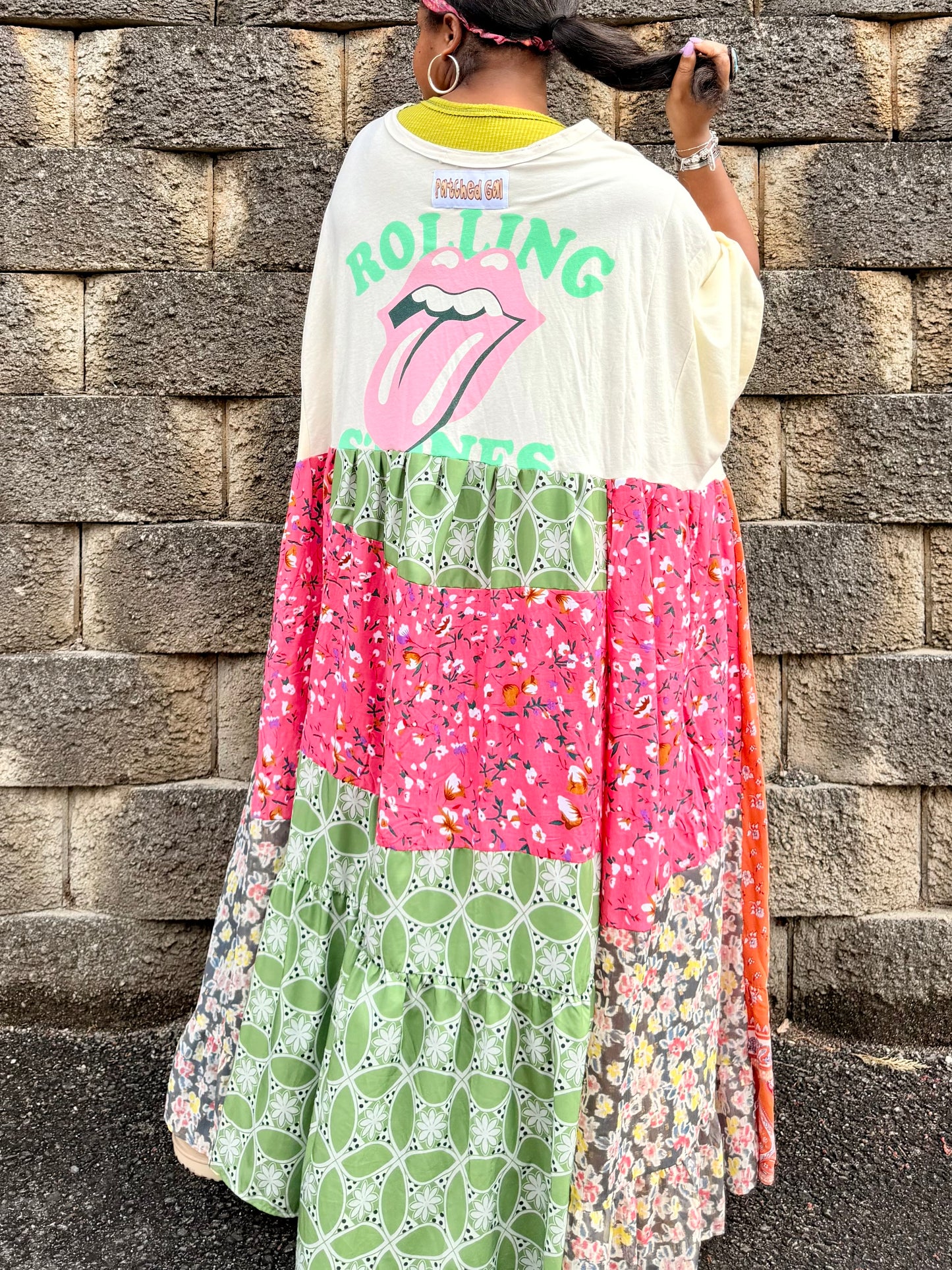 Extra Large-4XL Rolling Stones High Low Swing Tee