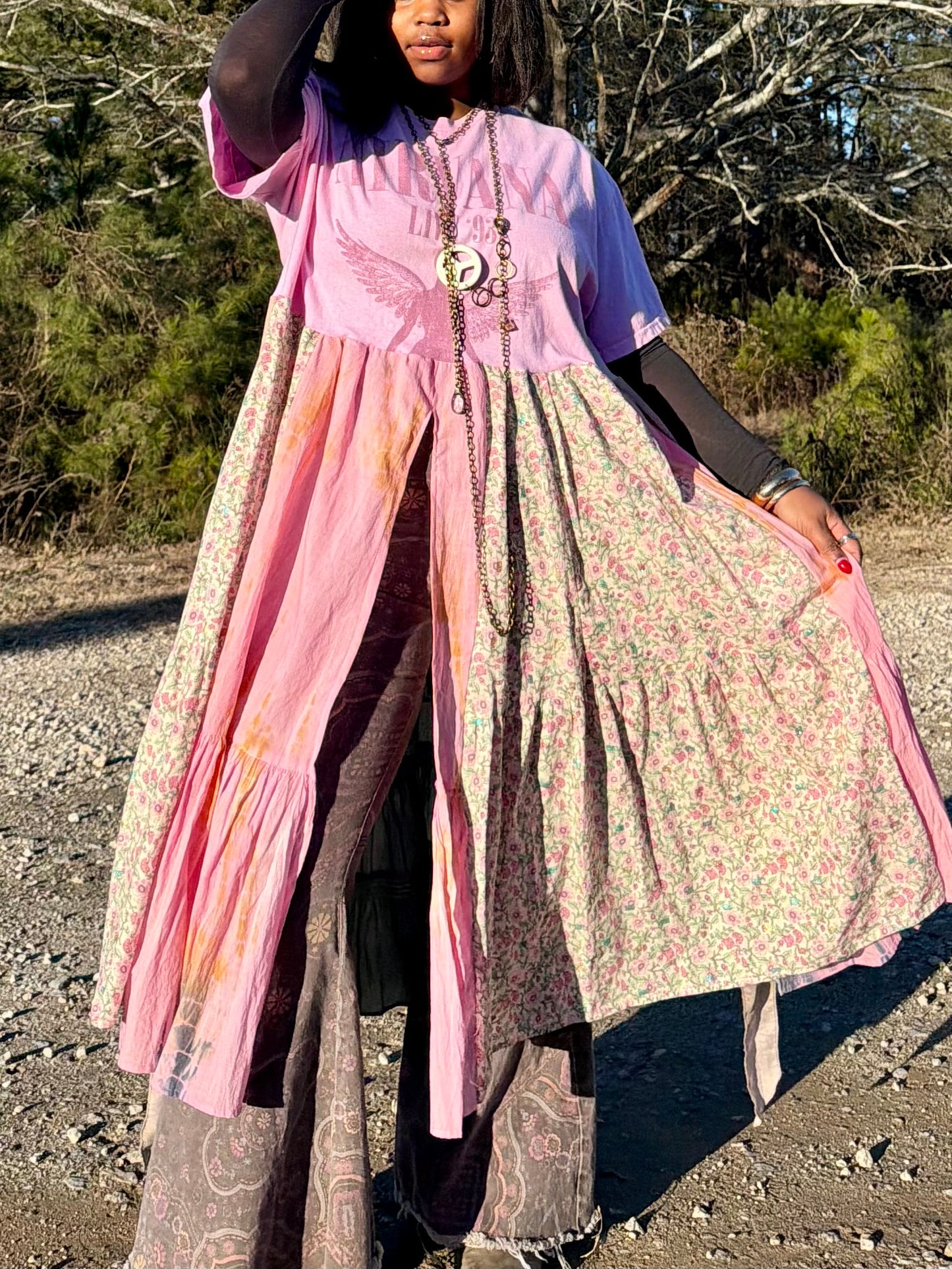 Extra Small- 1XL Nirvana Maxi Tee