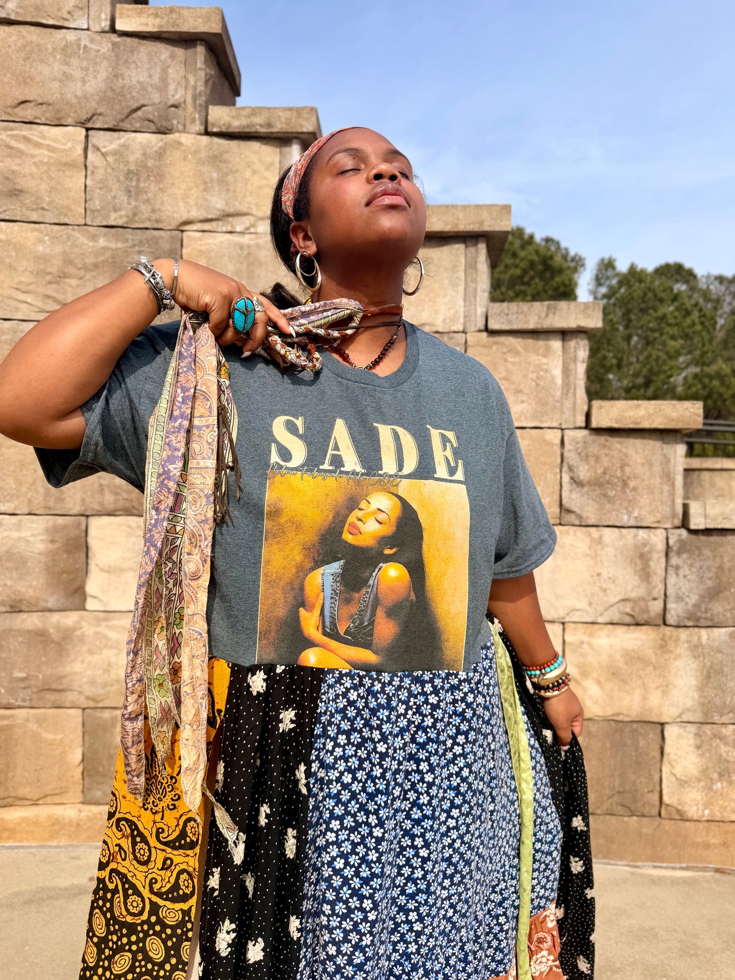 Medium-2XL Sade Maxi Tee