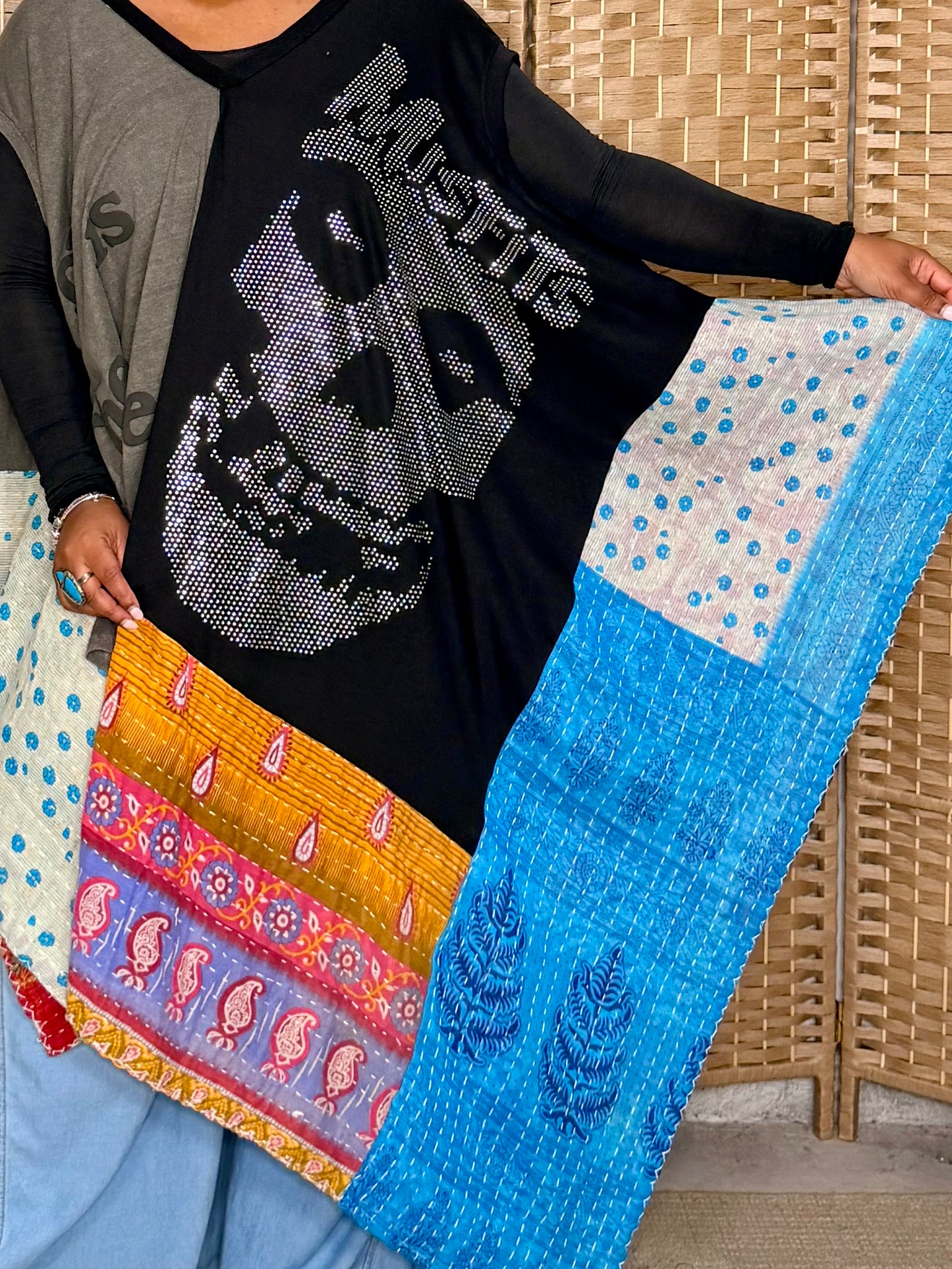 Large-4XL Love Is The Cure/Misfits Duo Tee