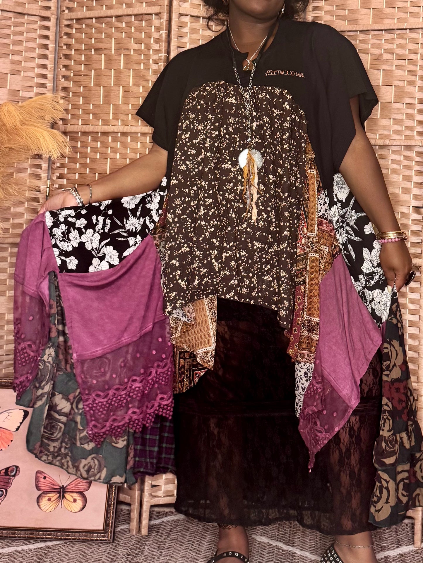 XXS-1XL Fleetwood Mac High Low Swing Tee