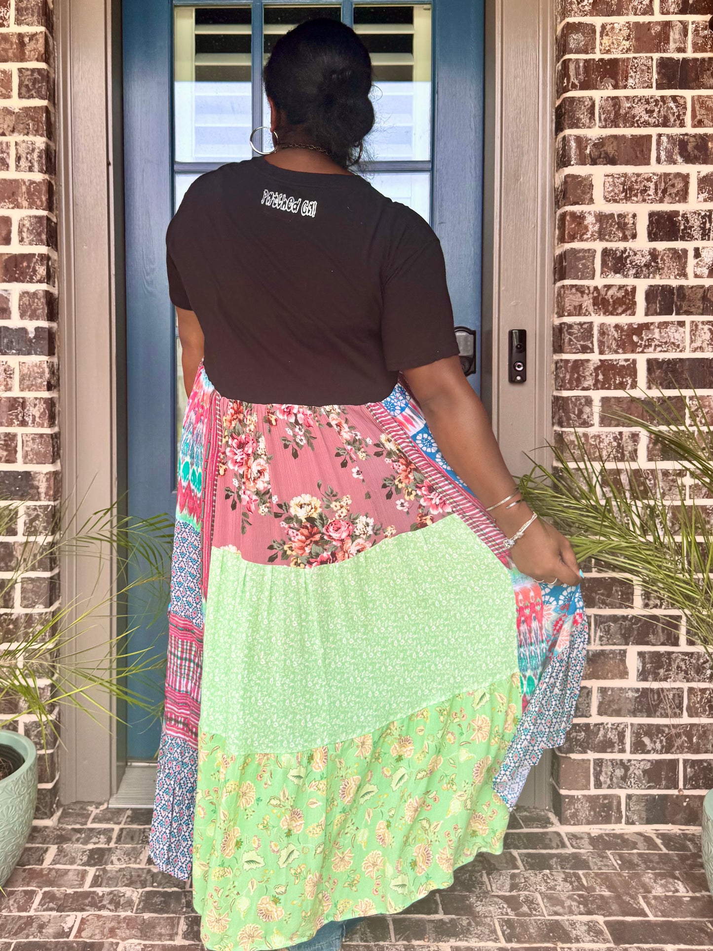 Extra Small-Extra Large Green Day Maxi Tee