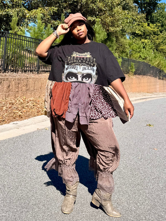 Small-Extra Large Michael Jackson Midi Tee