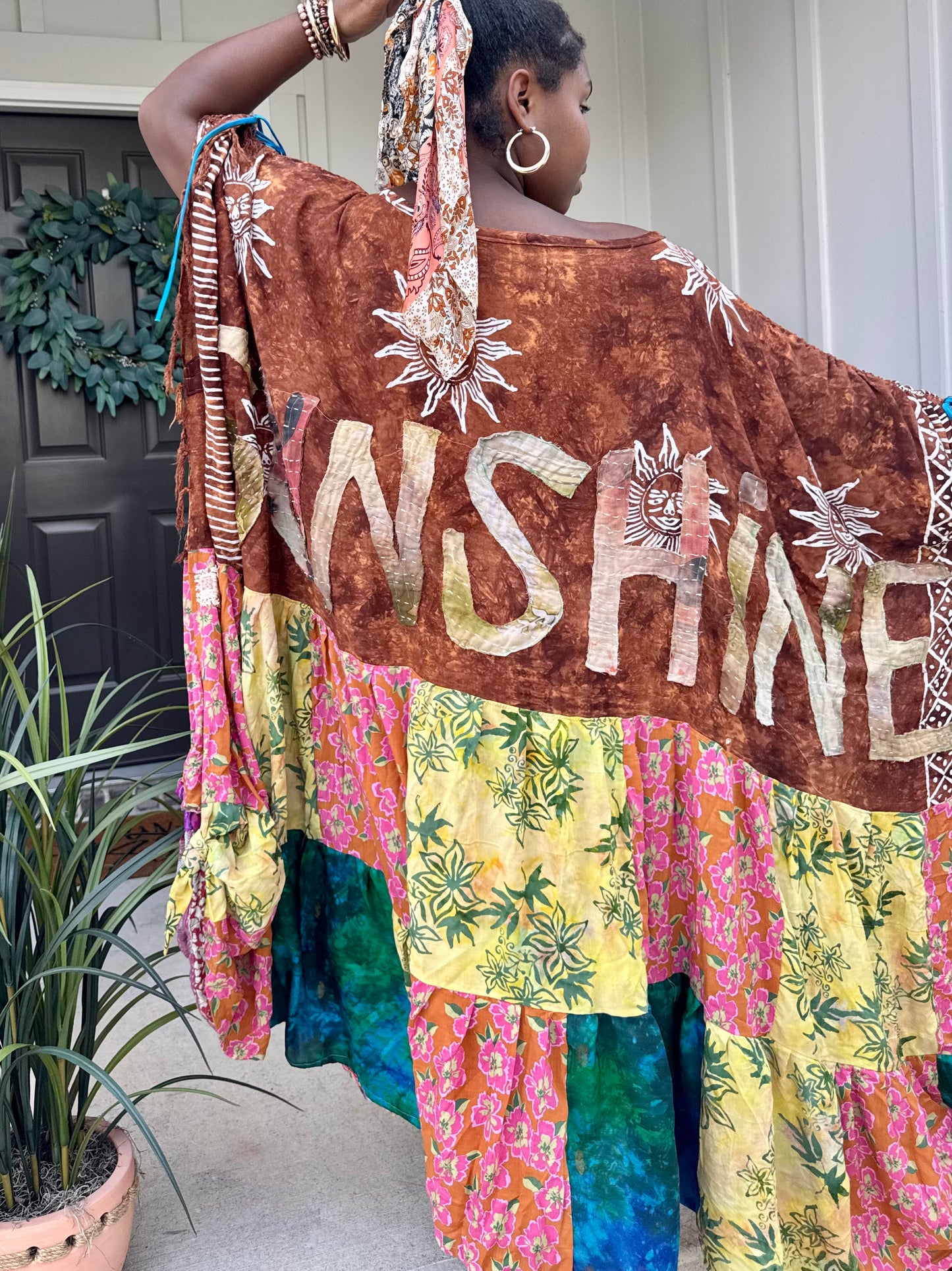 Large-6XL Sunshine Kaftan Dress