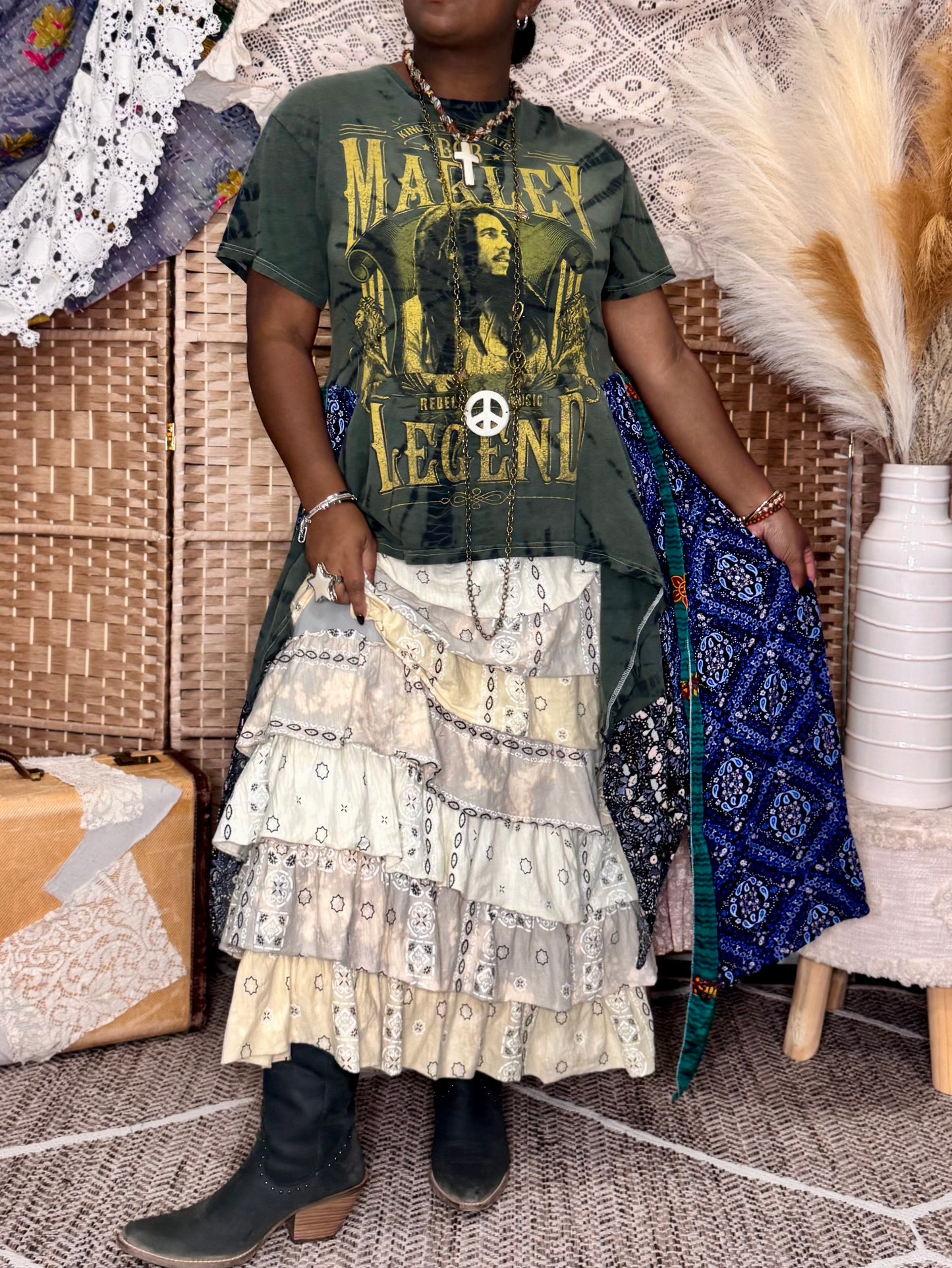 XXS-Large Bob Marley Maxi Tee