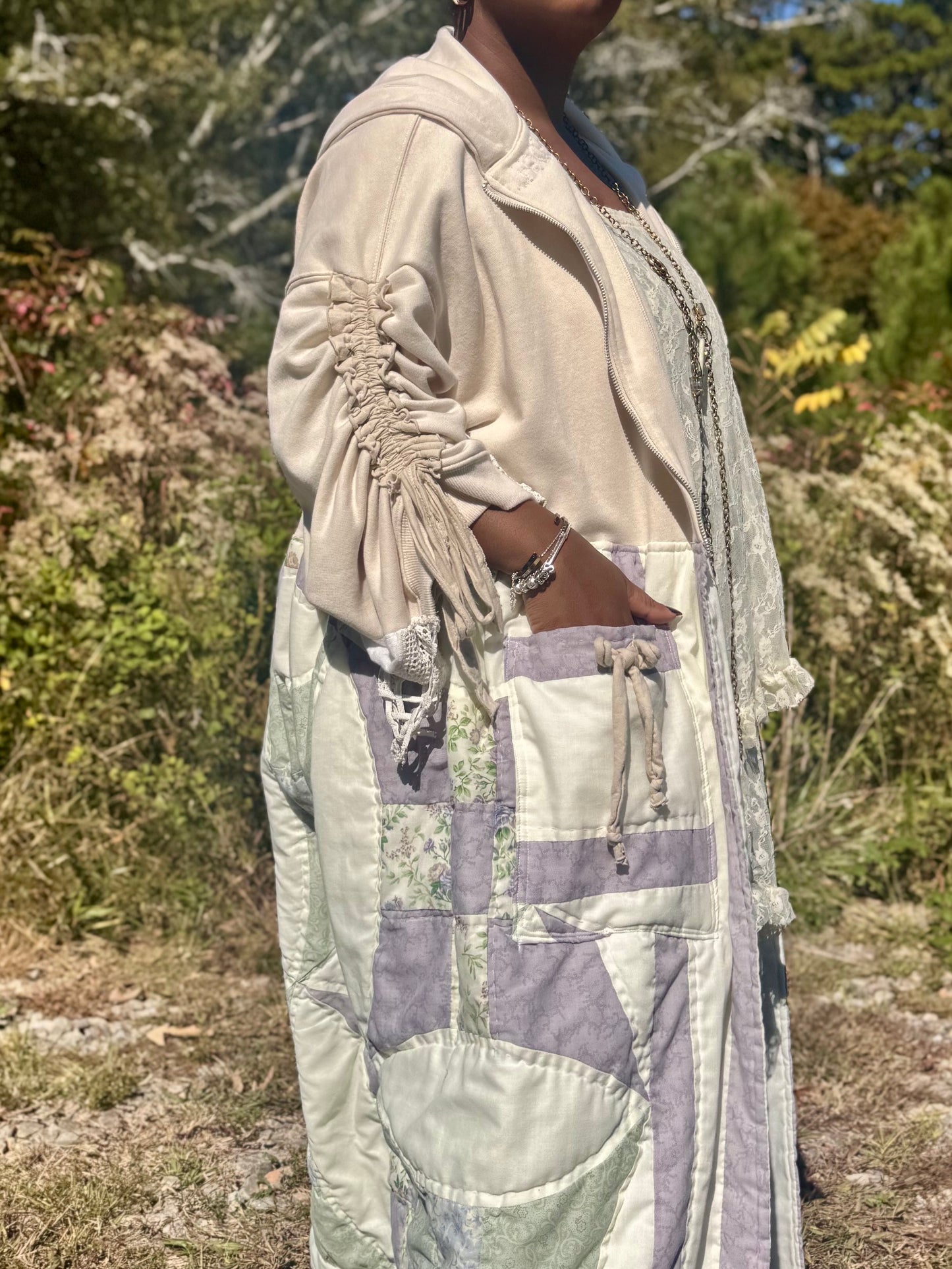 Large-3XL Quilted Duster