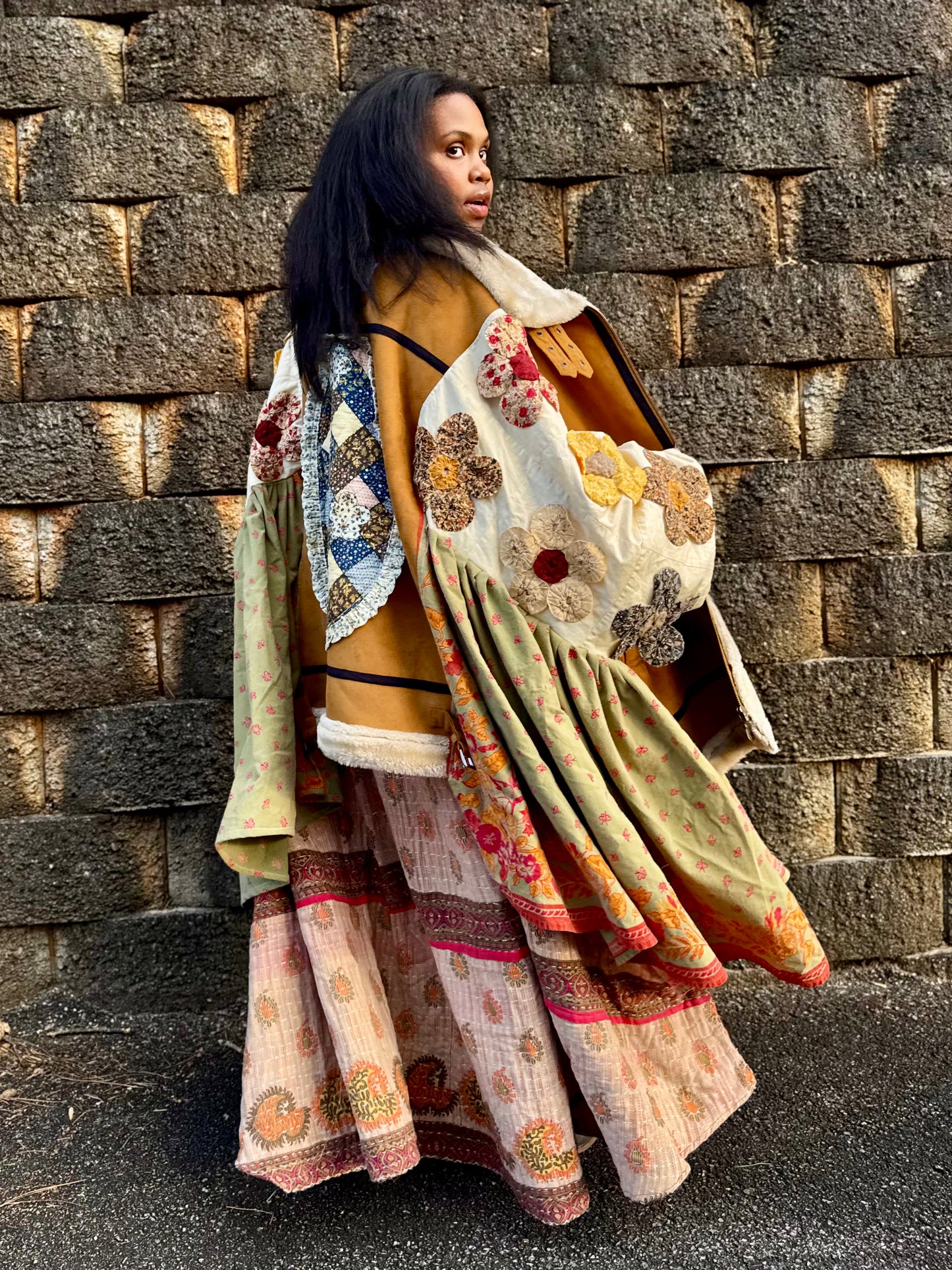 1XL- 5XL Quilted Coat