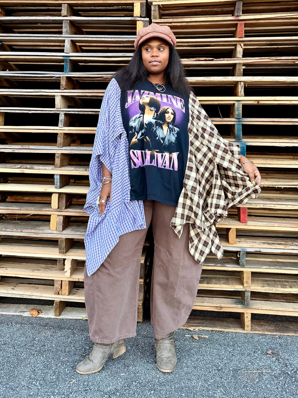 Small-2XL Jazmine Sullivan Poncho Tee