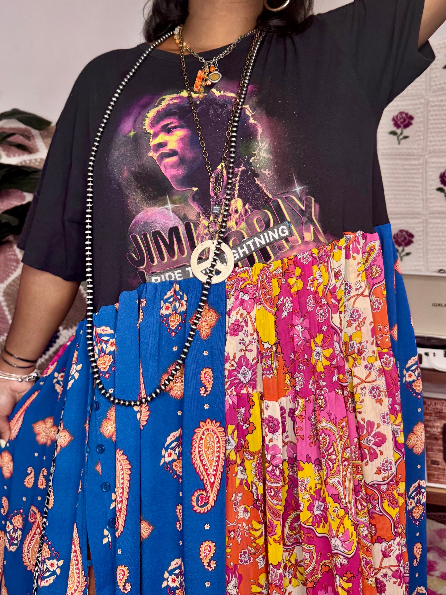1XL-3XL Jimi Hendrix Maxi Tee