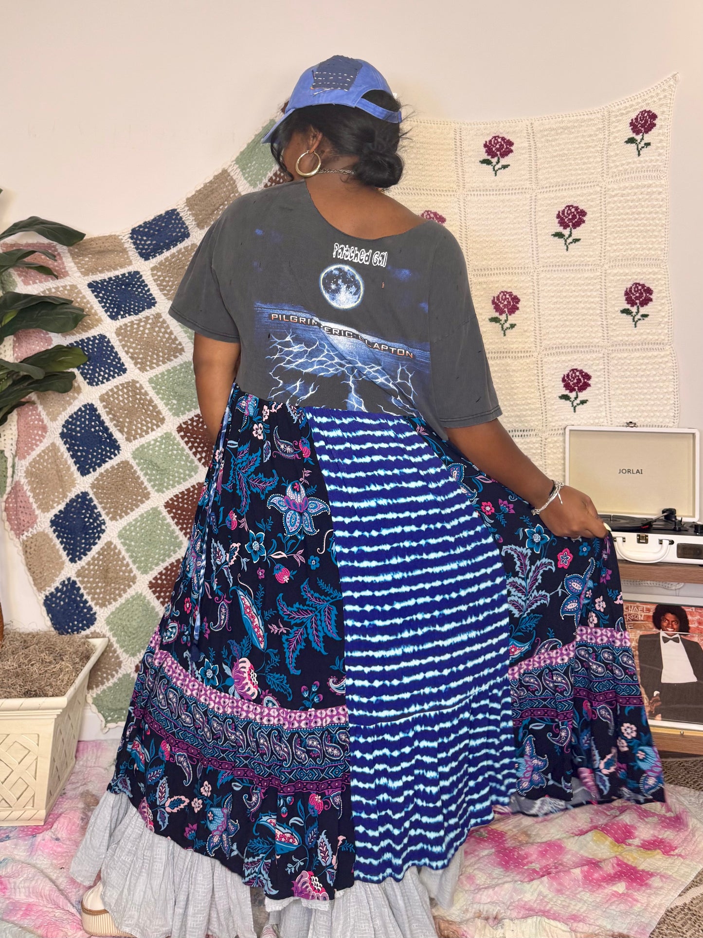 Large-2XL Eric Clapton Maxi Dress