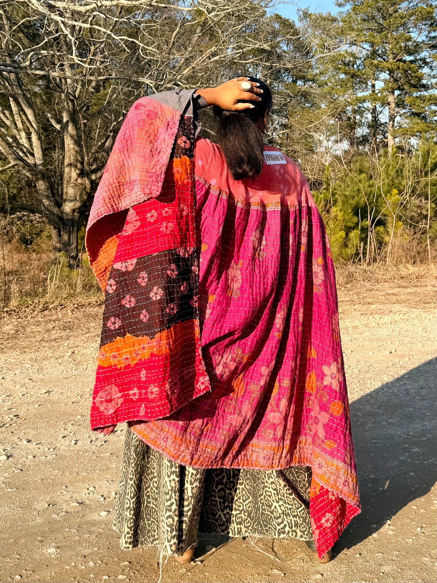 Medium-4XL Peace Swing Maxi Tee